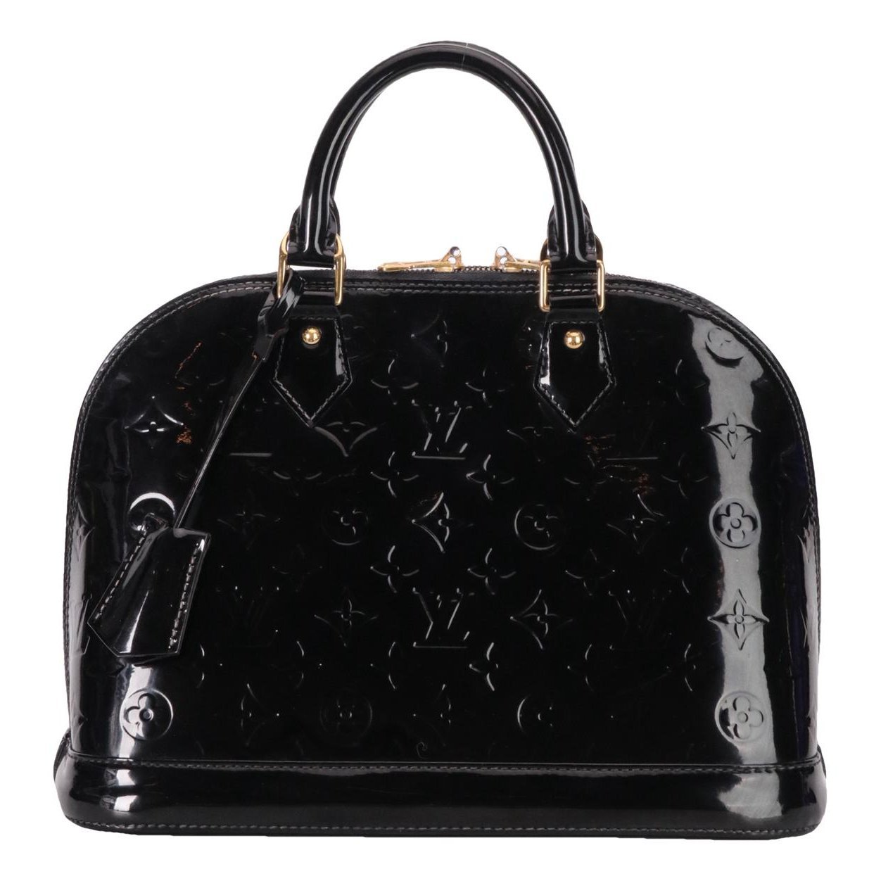 Alma patent leather handbag