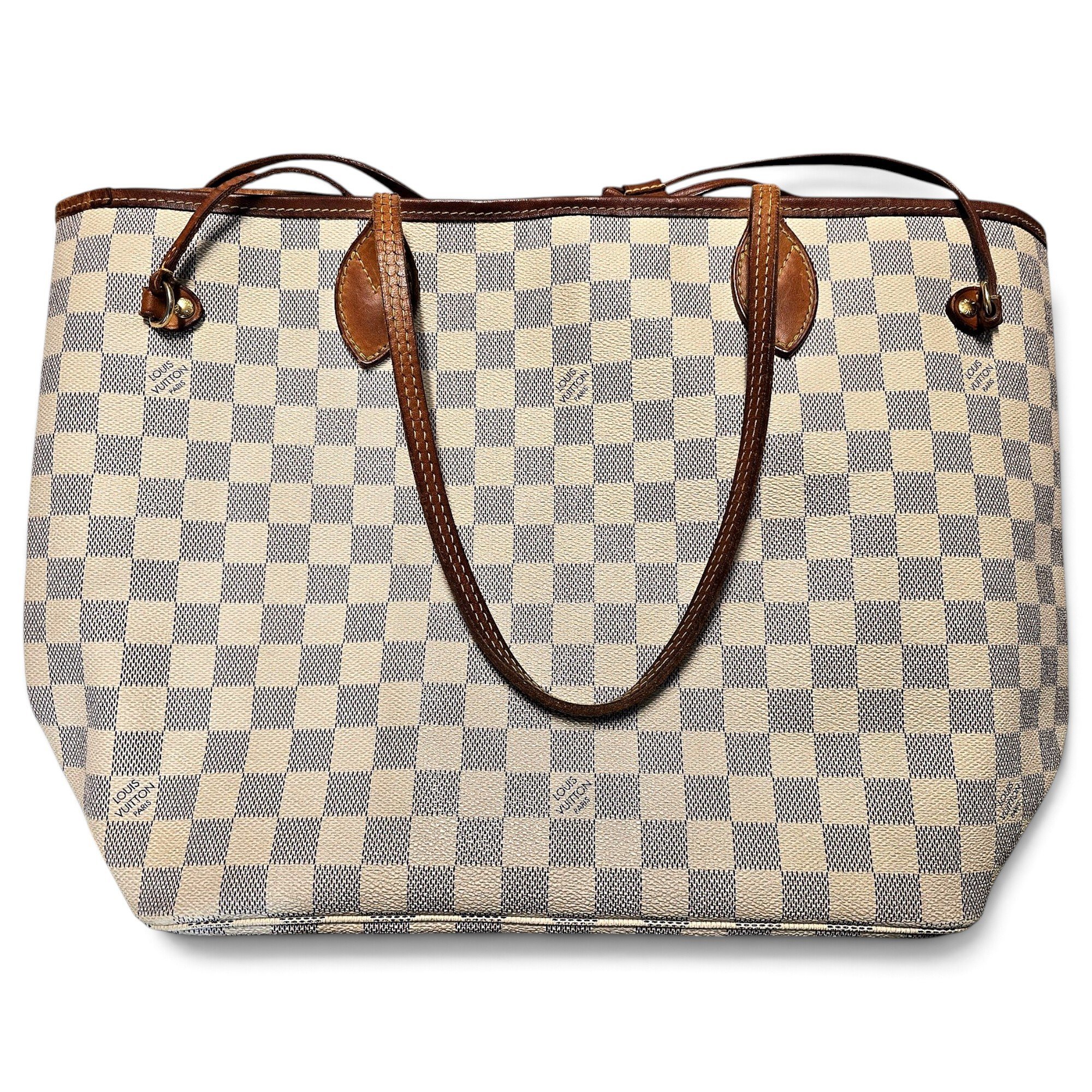Neverfull leather tote