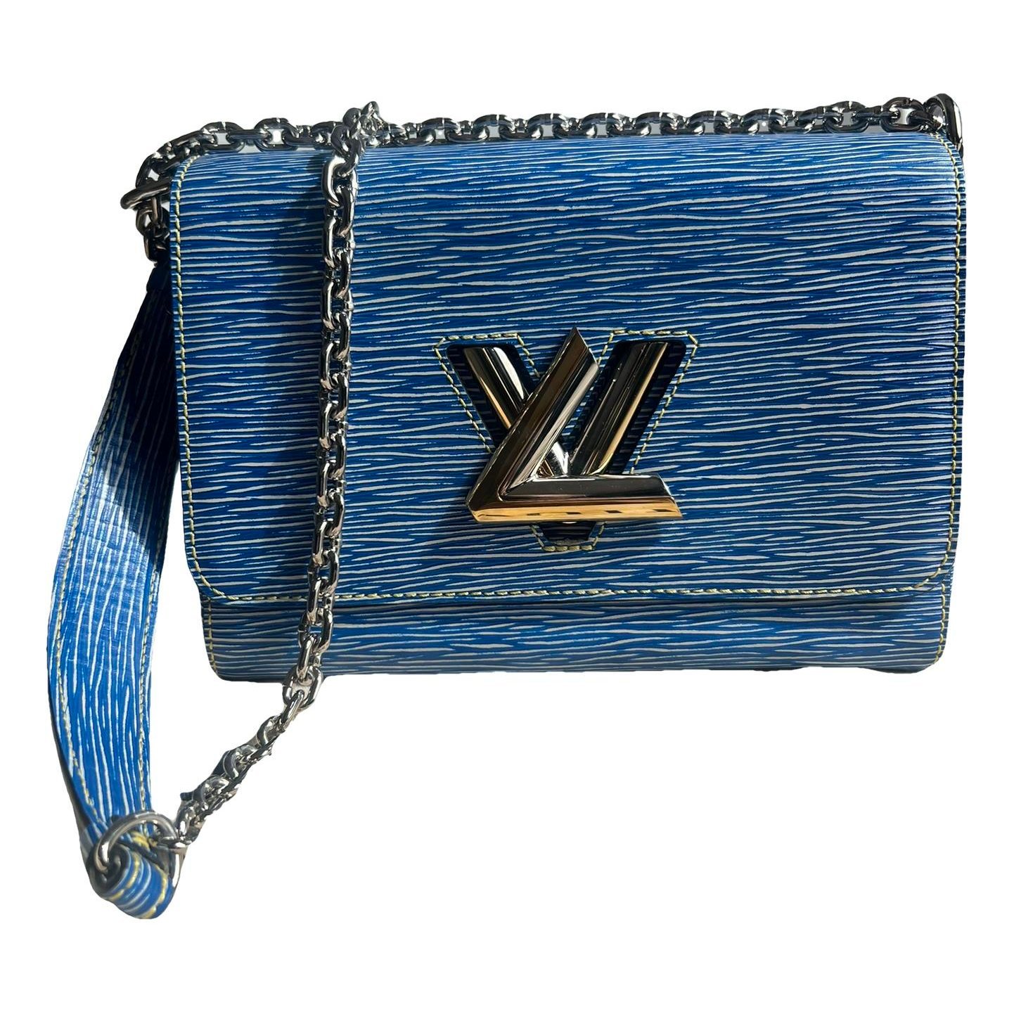 Twist leather crossbody bag