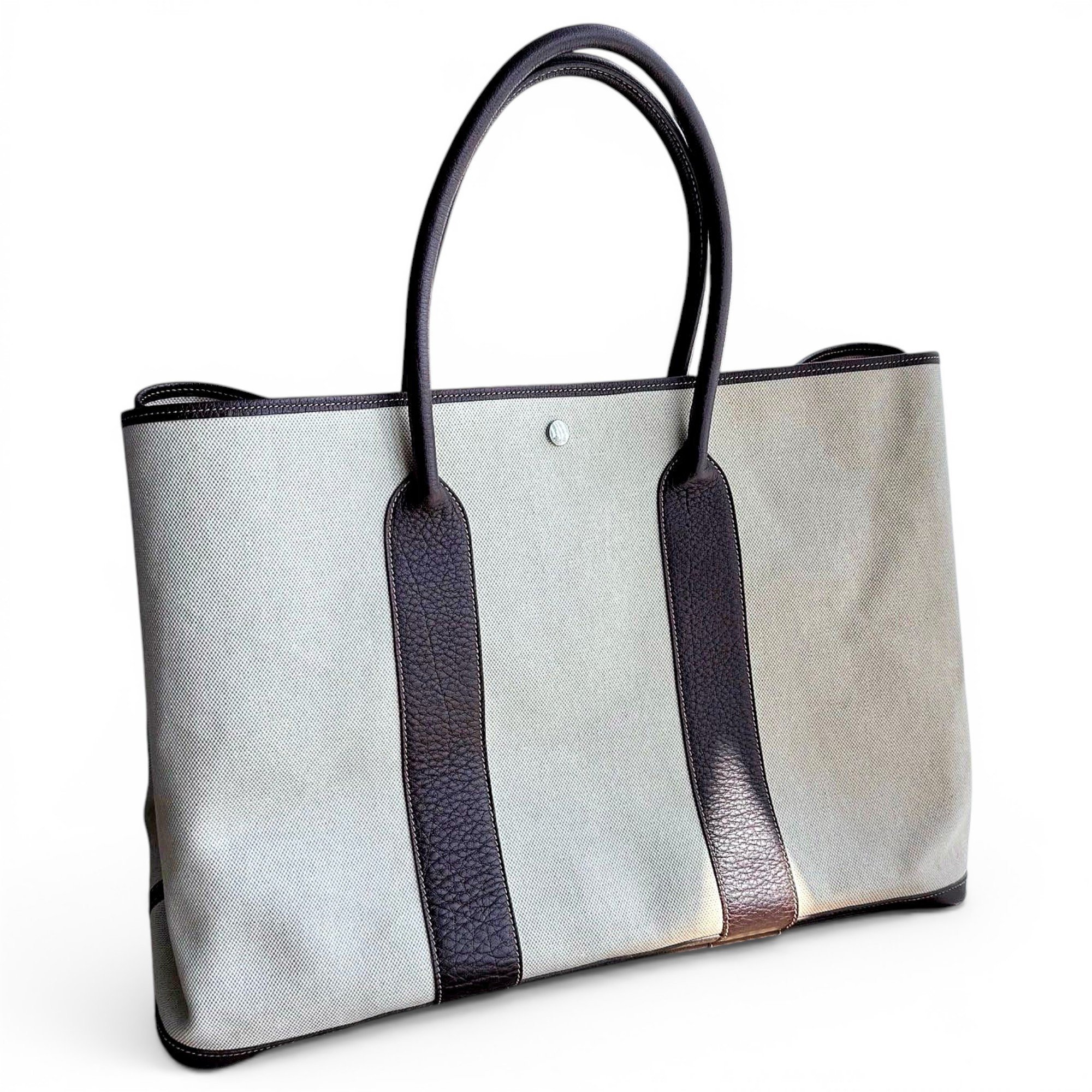 Garden Party leather handbag