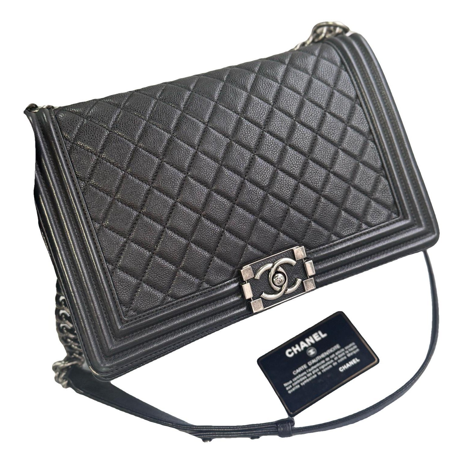 Boy leather crossbody bag