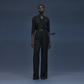 Pantalon en soie