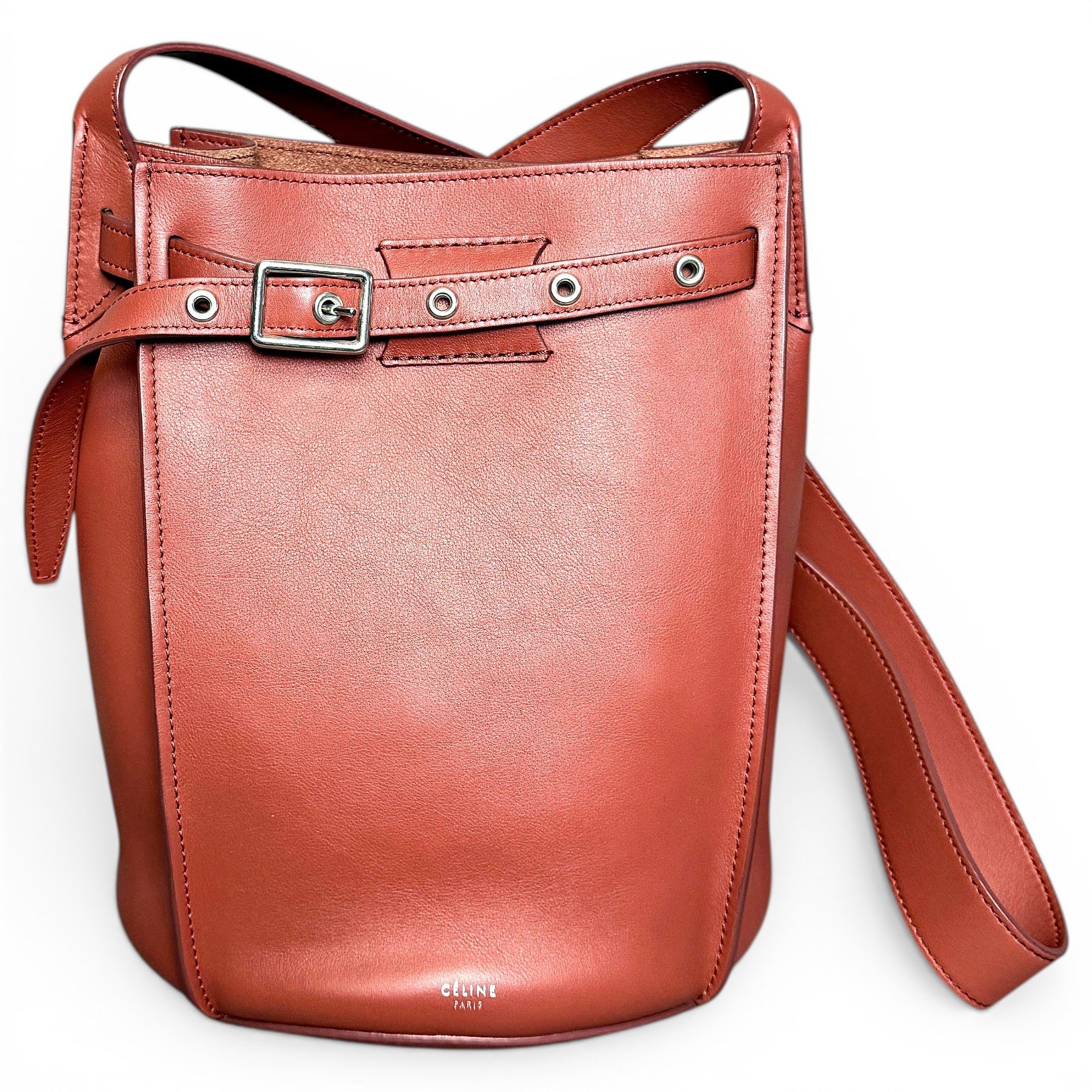 Big Bag leather handbag