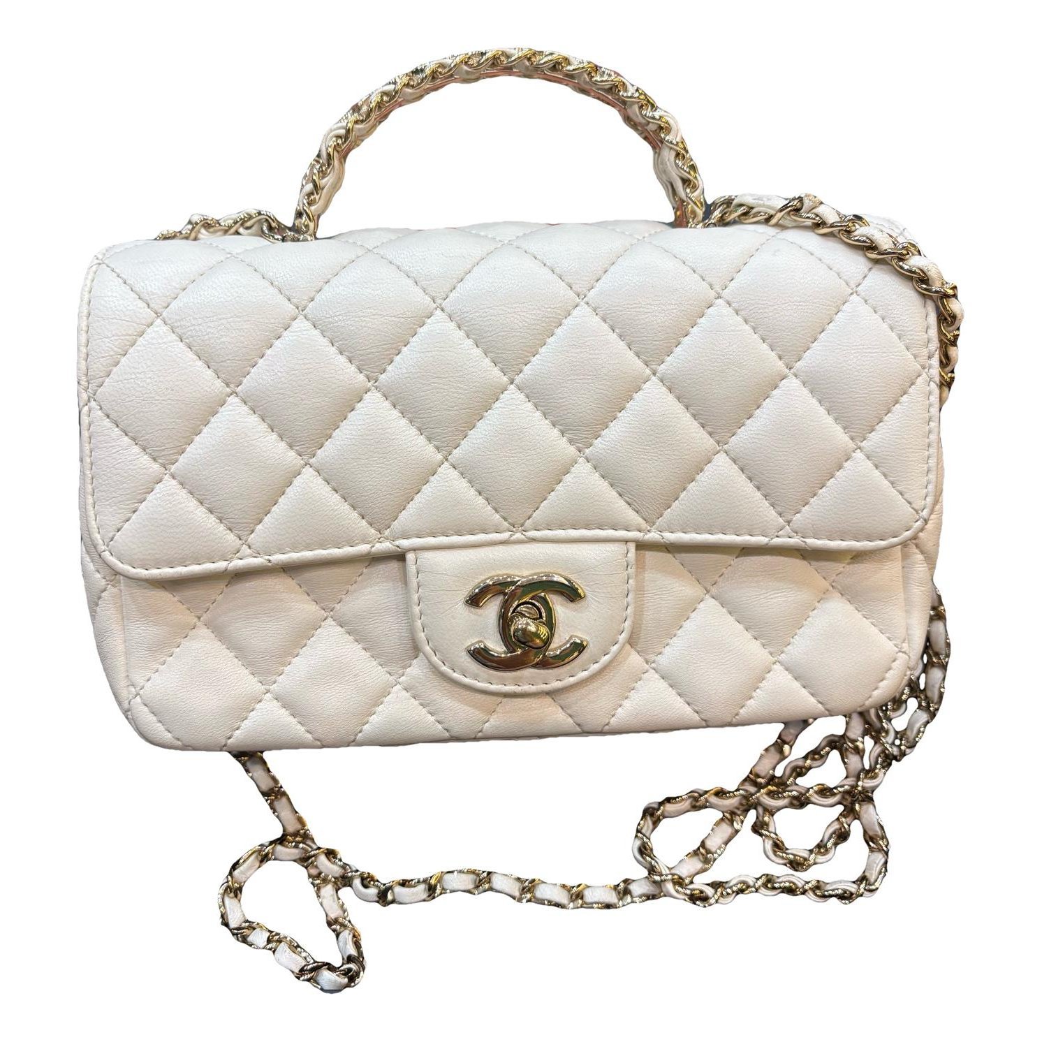 Timeless Classique Top Handle leather crossbody bag