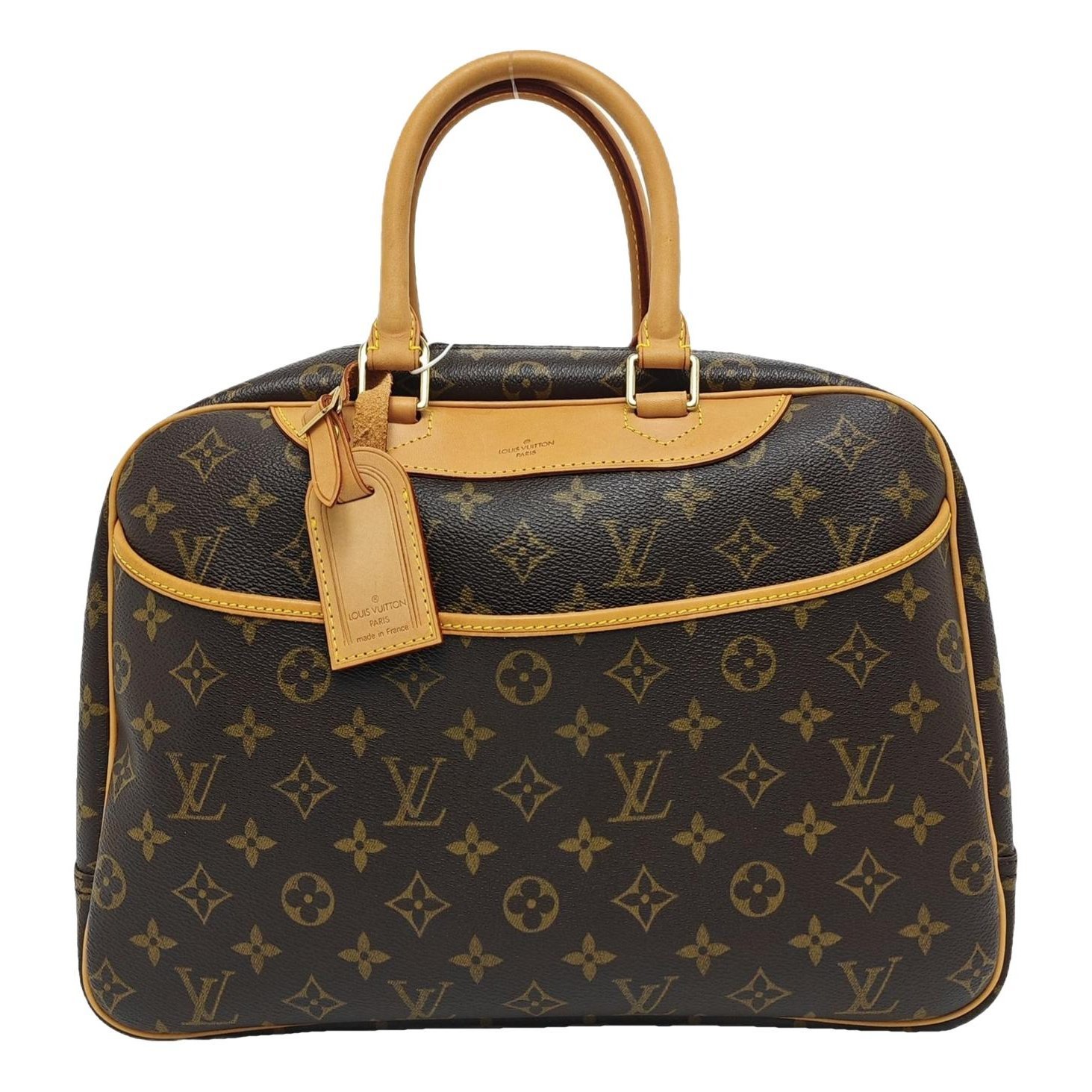 Deauville leather handbag