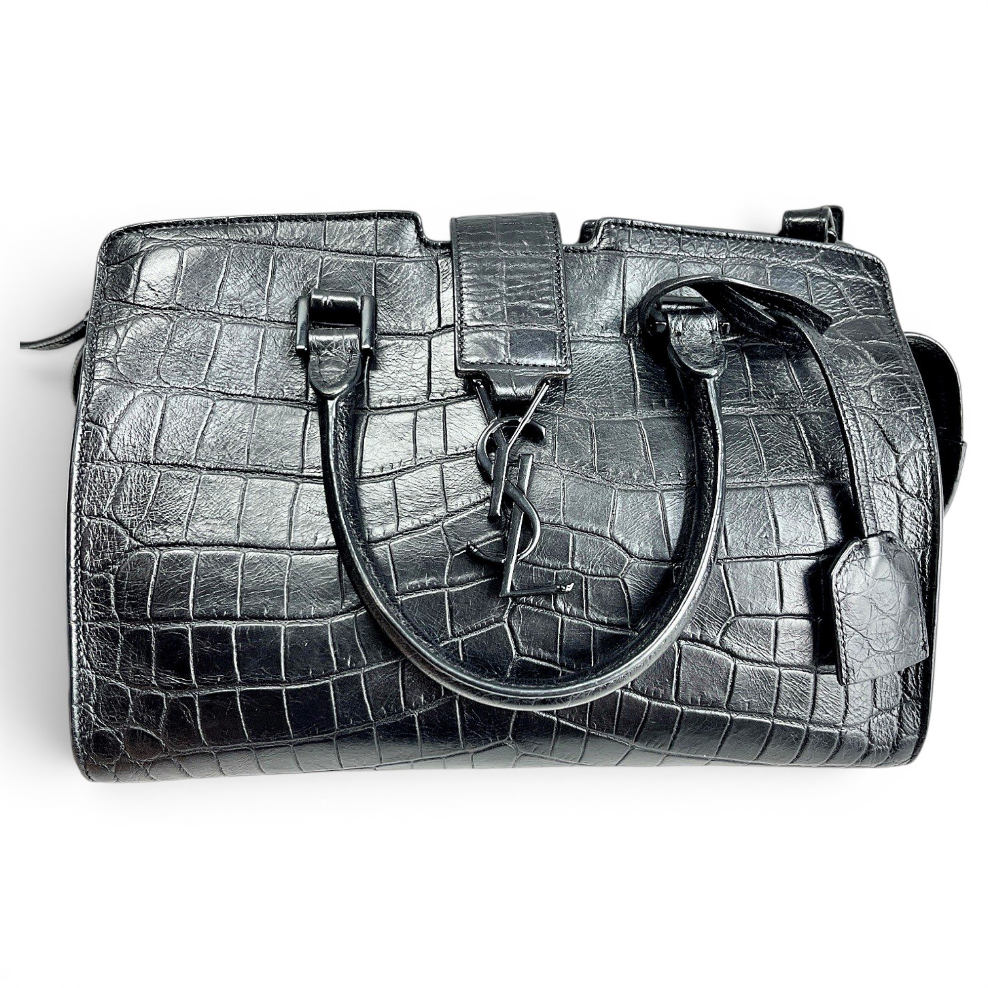 Monogram Cabas leather tote