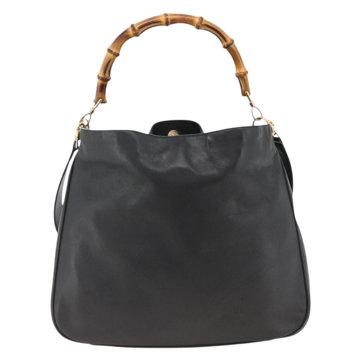 Bamboo leather handbag