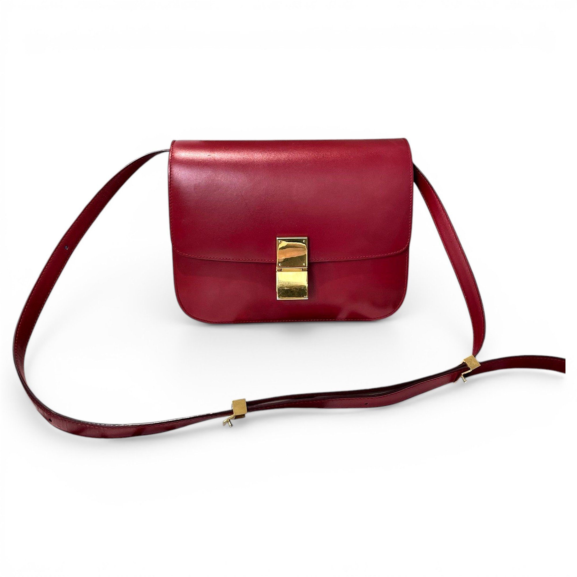 Classic leather handbag