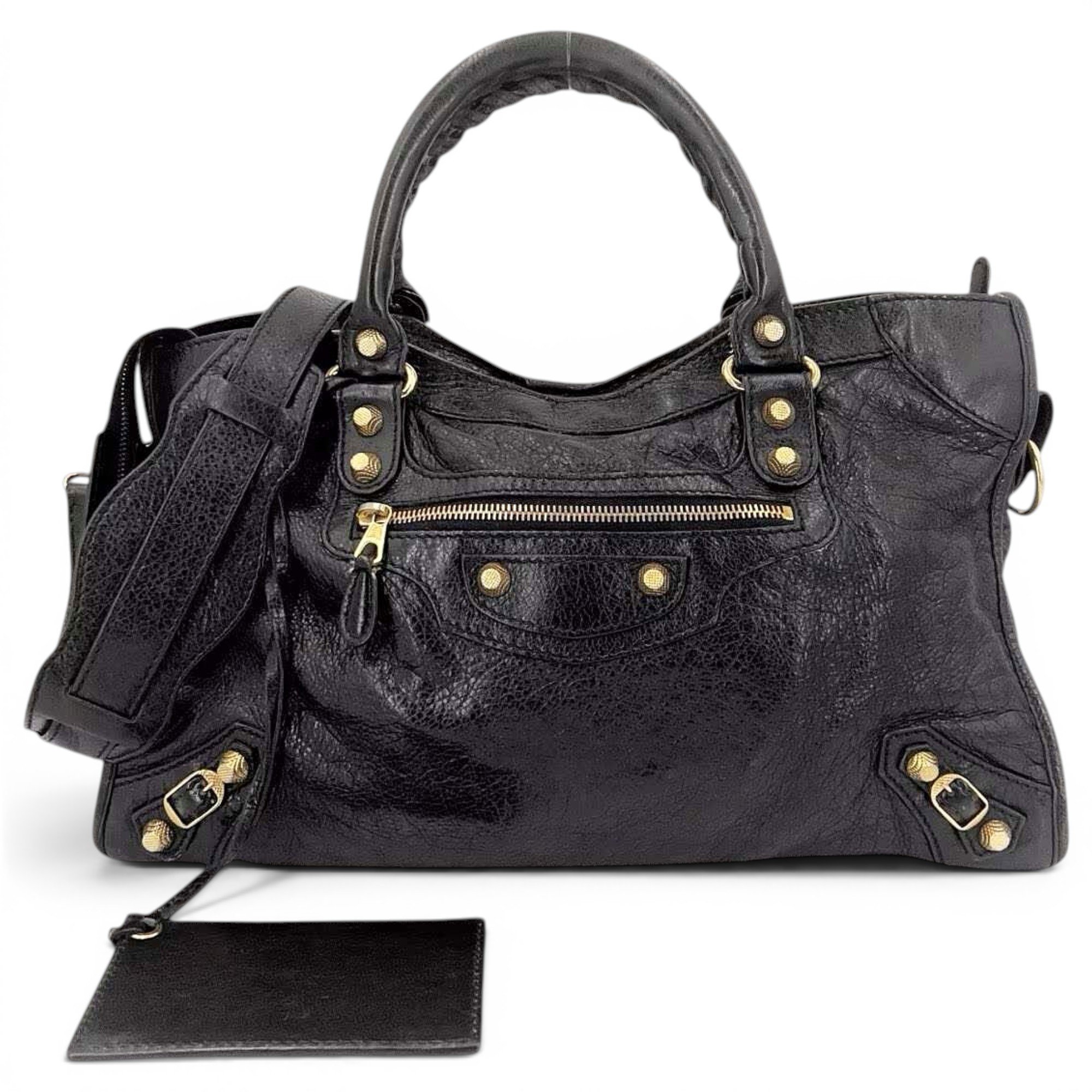 Balenciaga City leather handbag