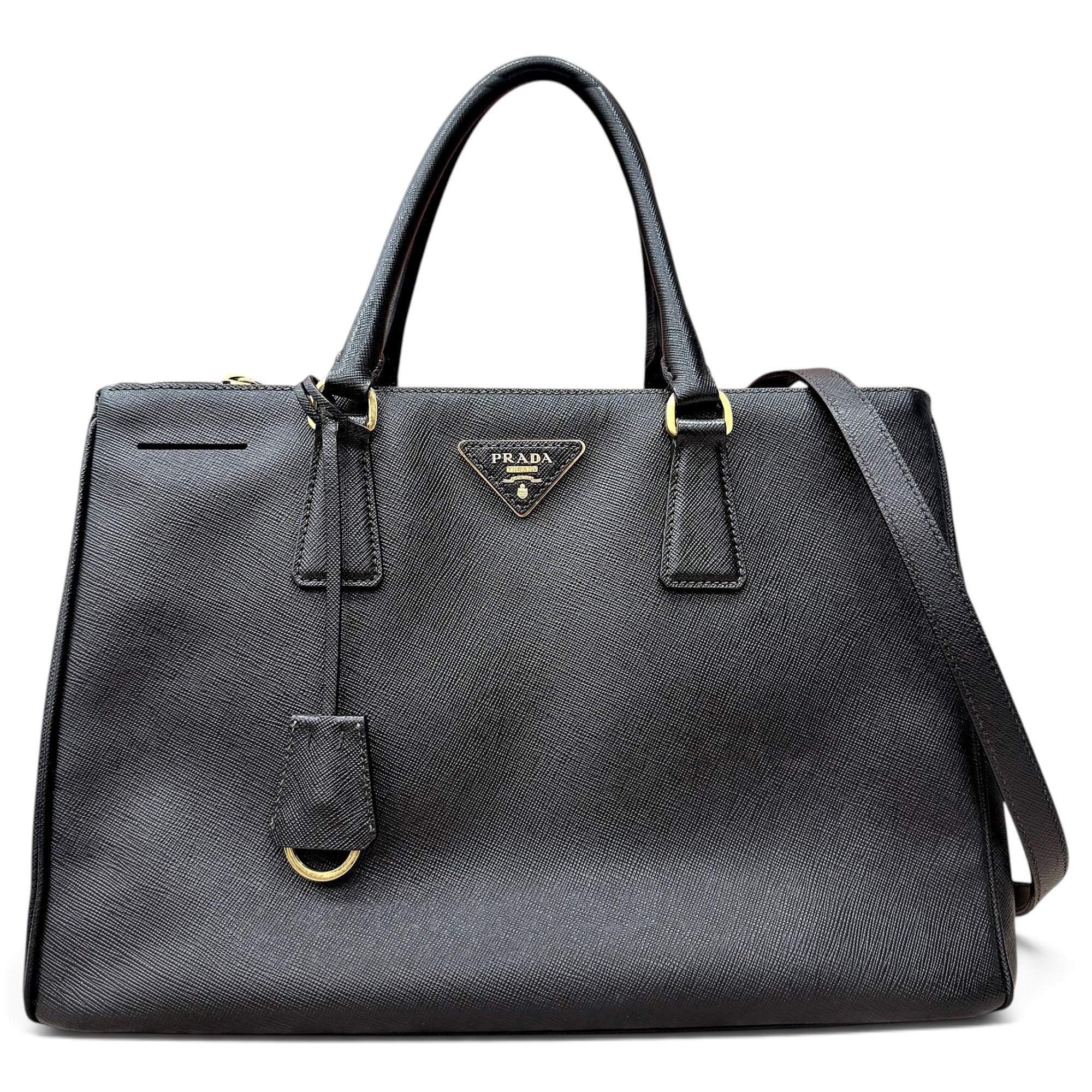 Galleria leather handbag