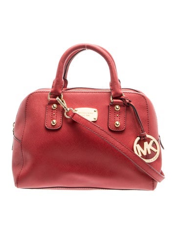 Leather Top Handle Bag