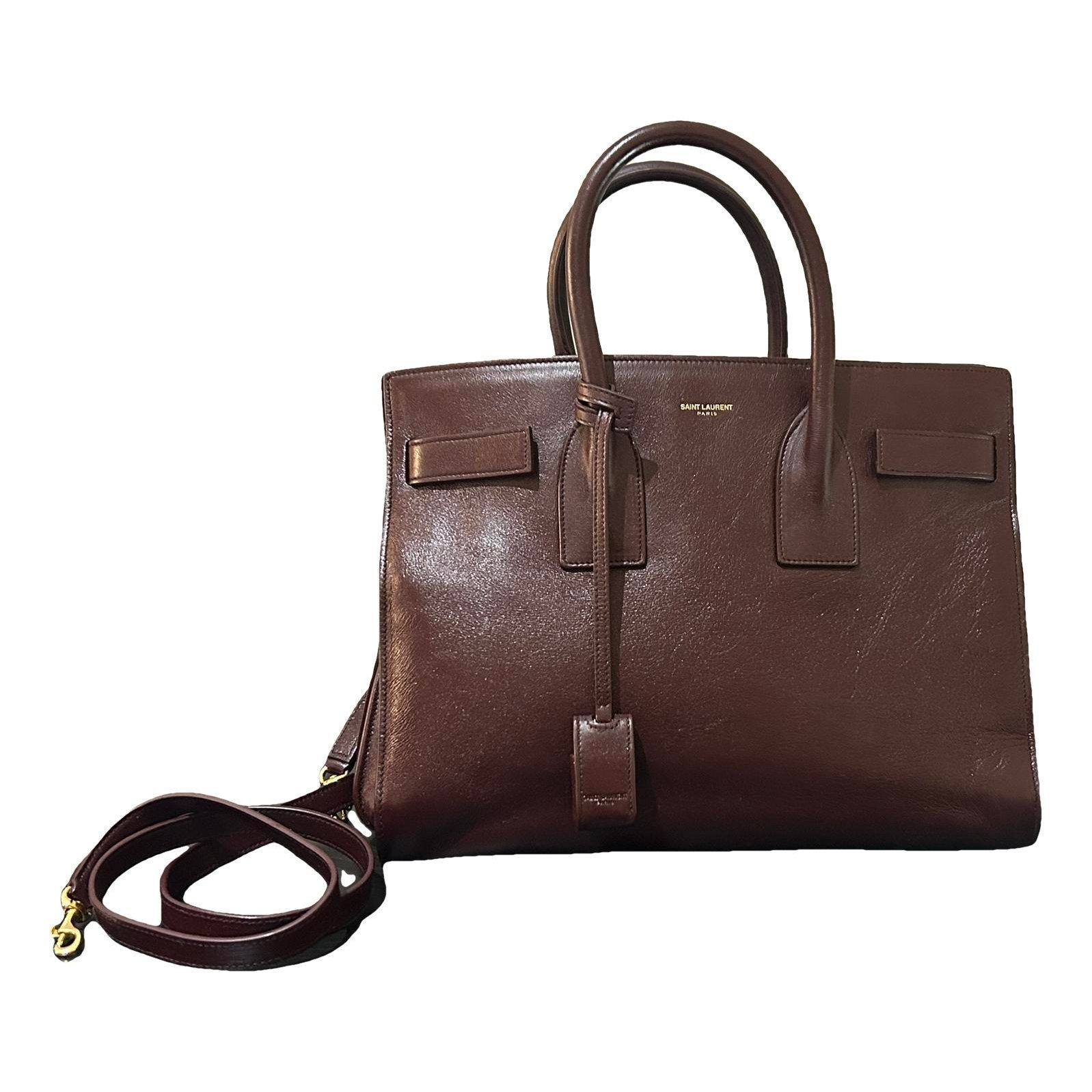 Sac de Jour leather tote