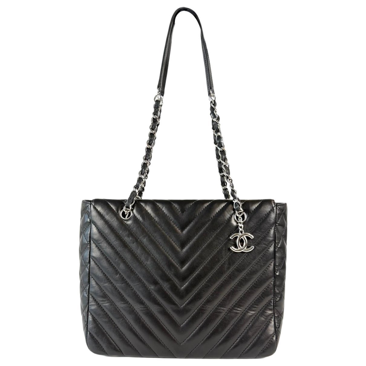Leather tote