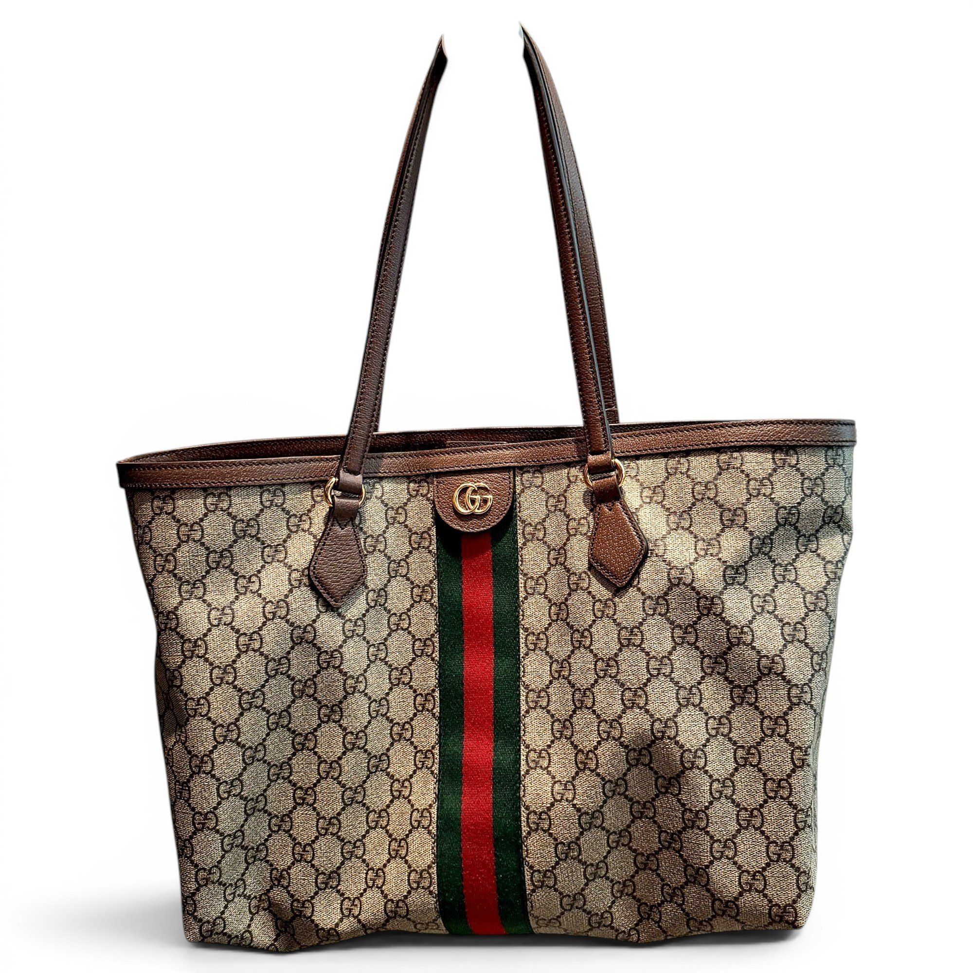 Ophidia leather tote