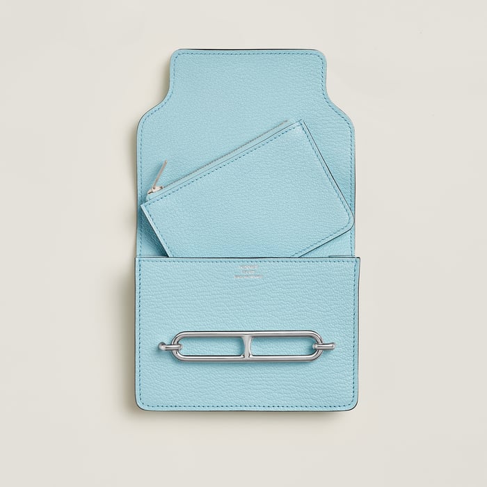 Bleu Zéphyr Roulis Slim Wallet