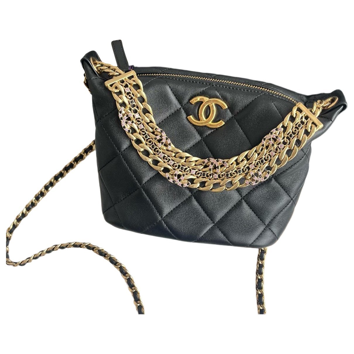 Leather crossbody bag