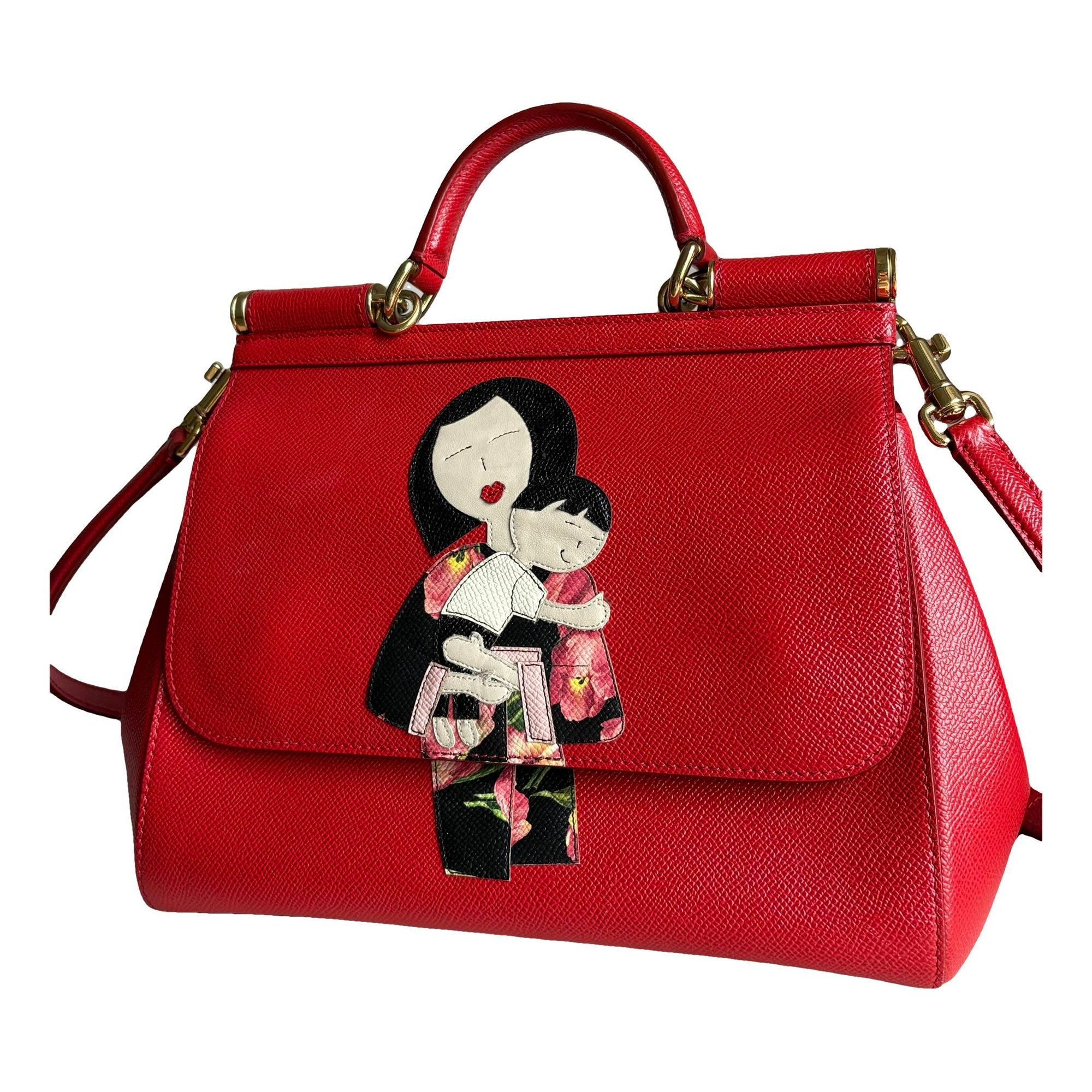 Devotion leather handbag