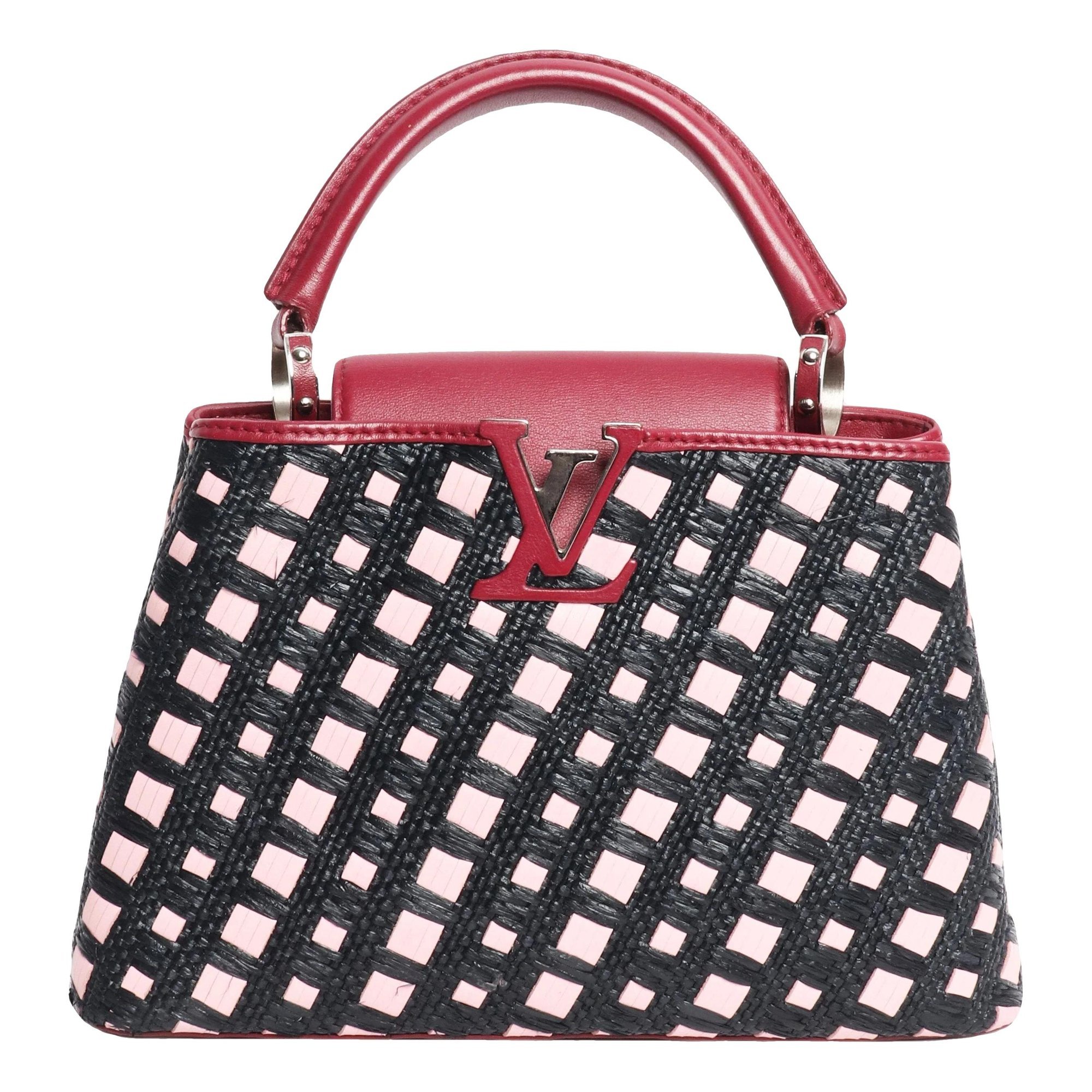 Capucines leather handbag