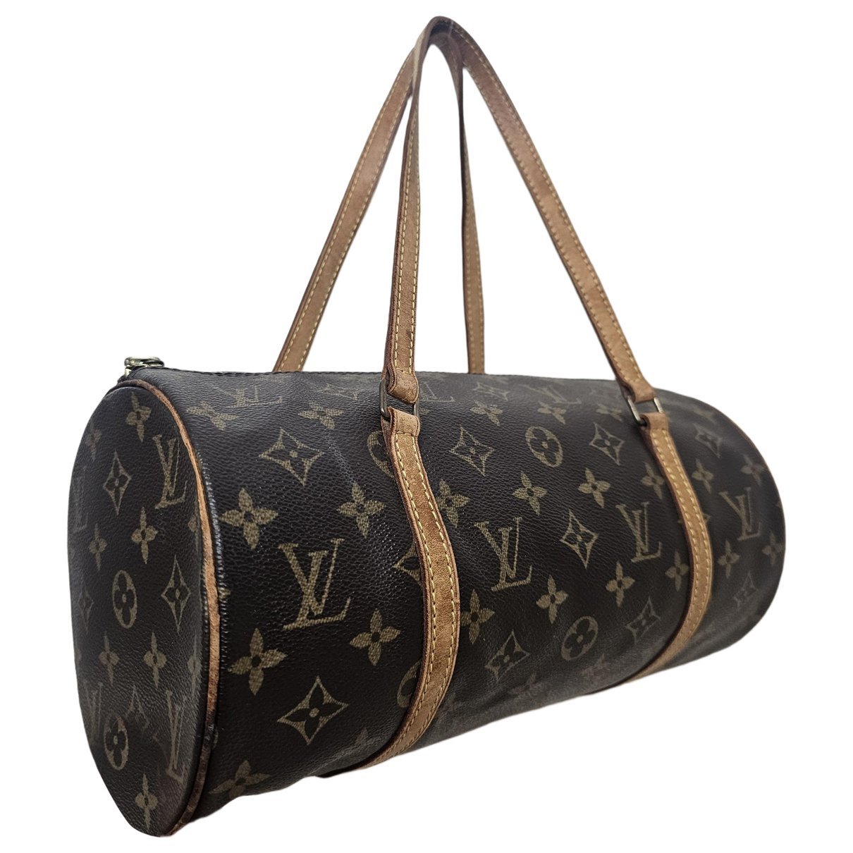 Papillon leather handbag