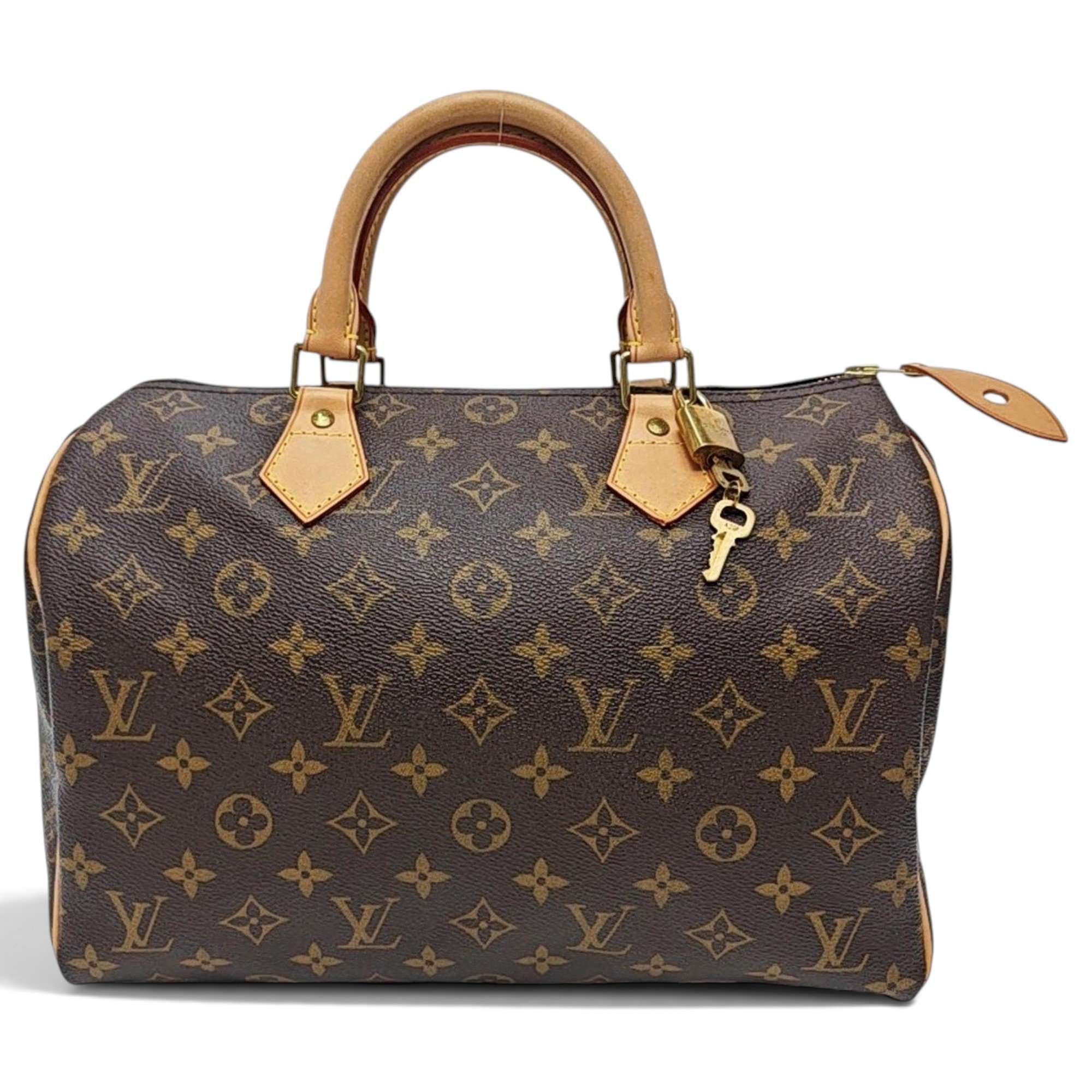 Louis Vuitton Nano Speedy / Mini HL leather handbag