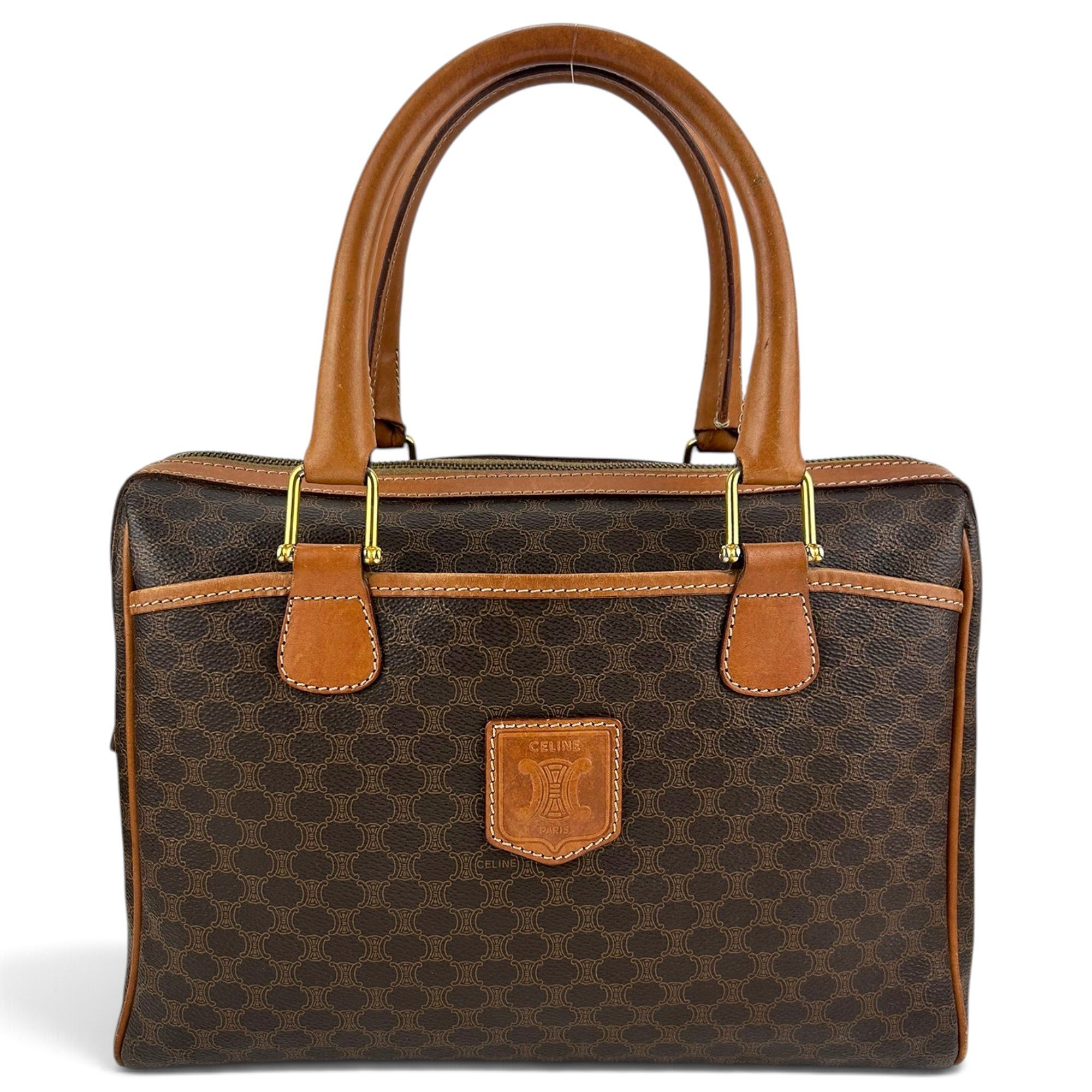 Leather handbag