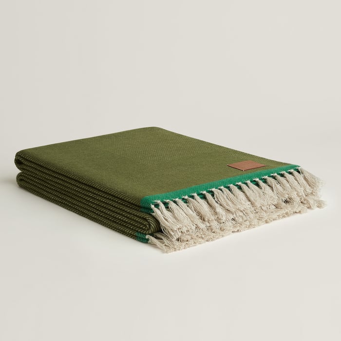 Algue H Tape Lino Blanket