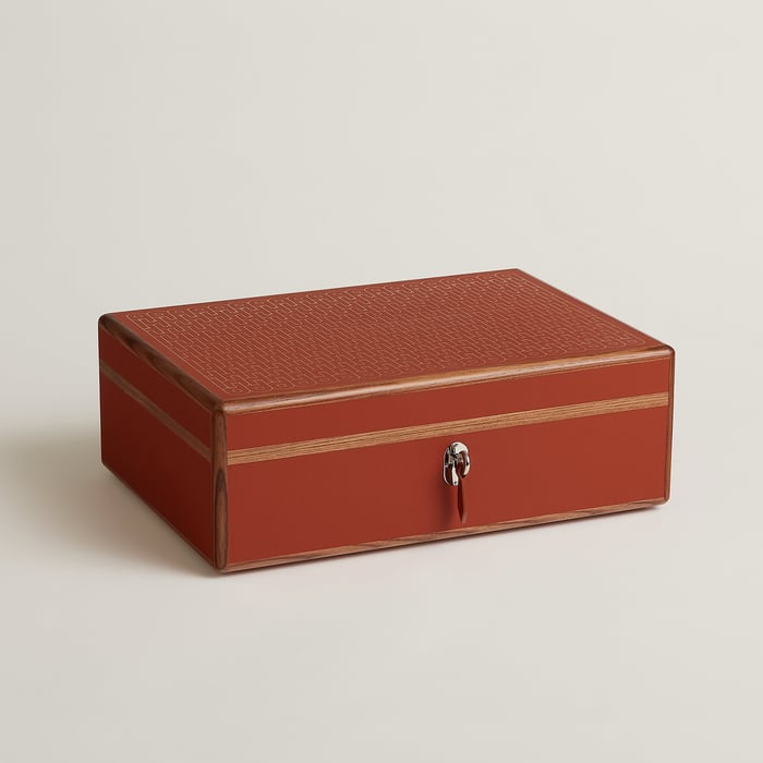 Cuivre Amalthee Metamorphose d'H Watch Box, Large Model