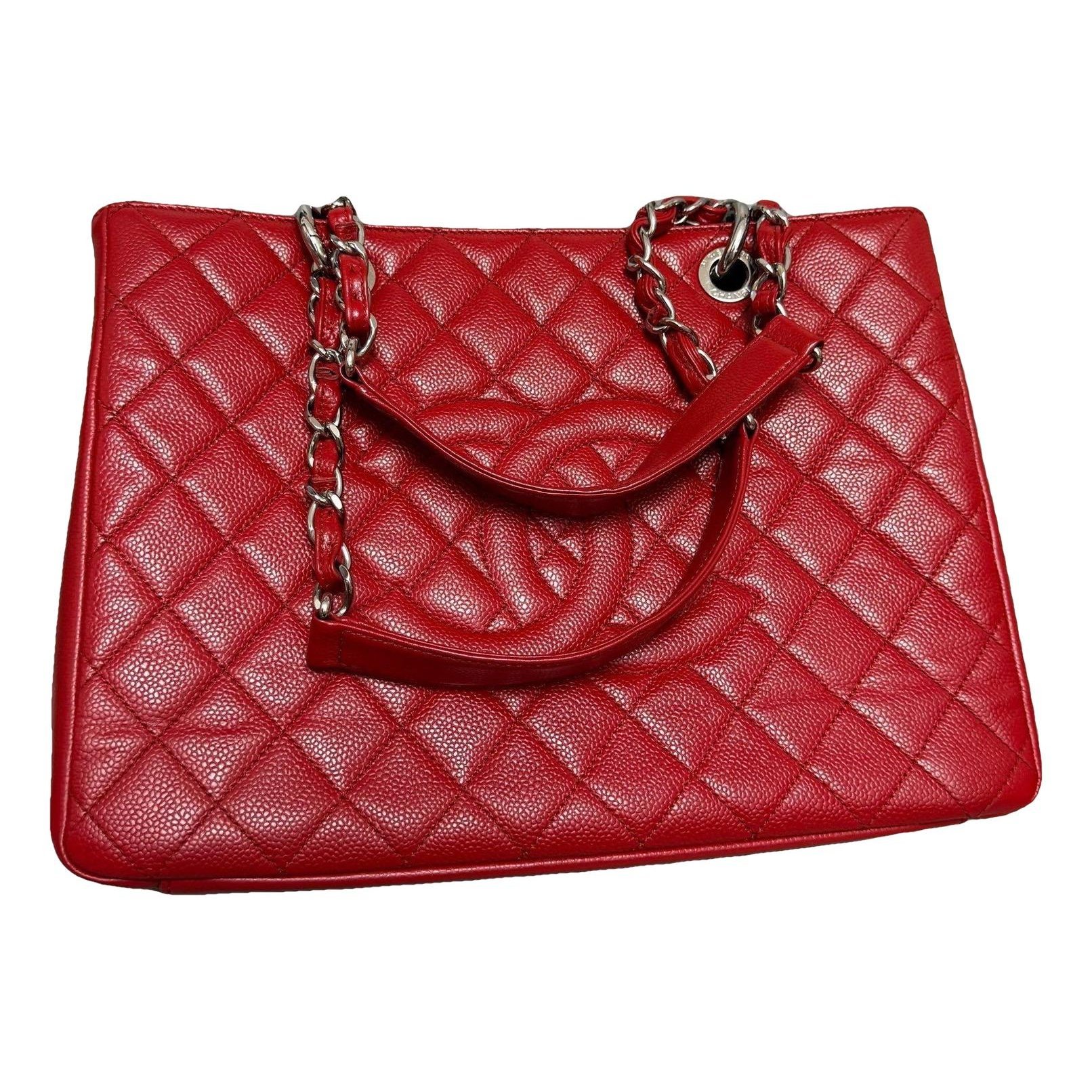 Grand shopping leather handbag