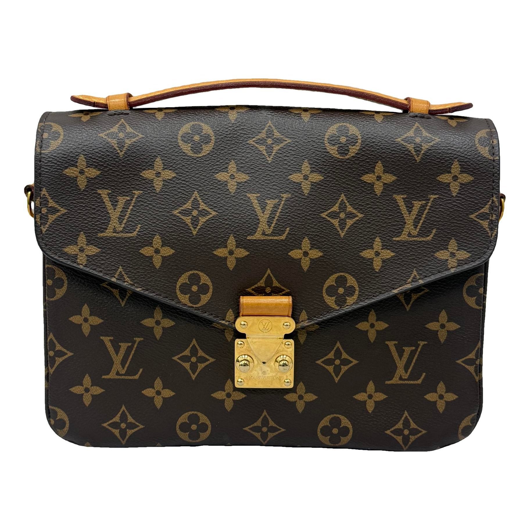 Metis leather handbag
