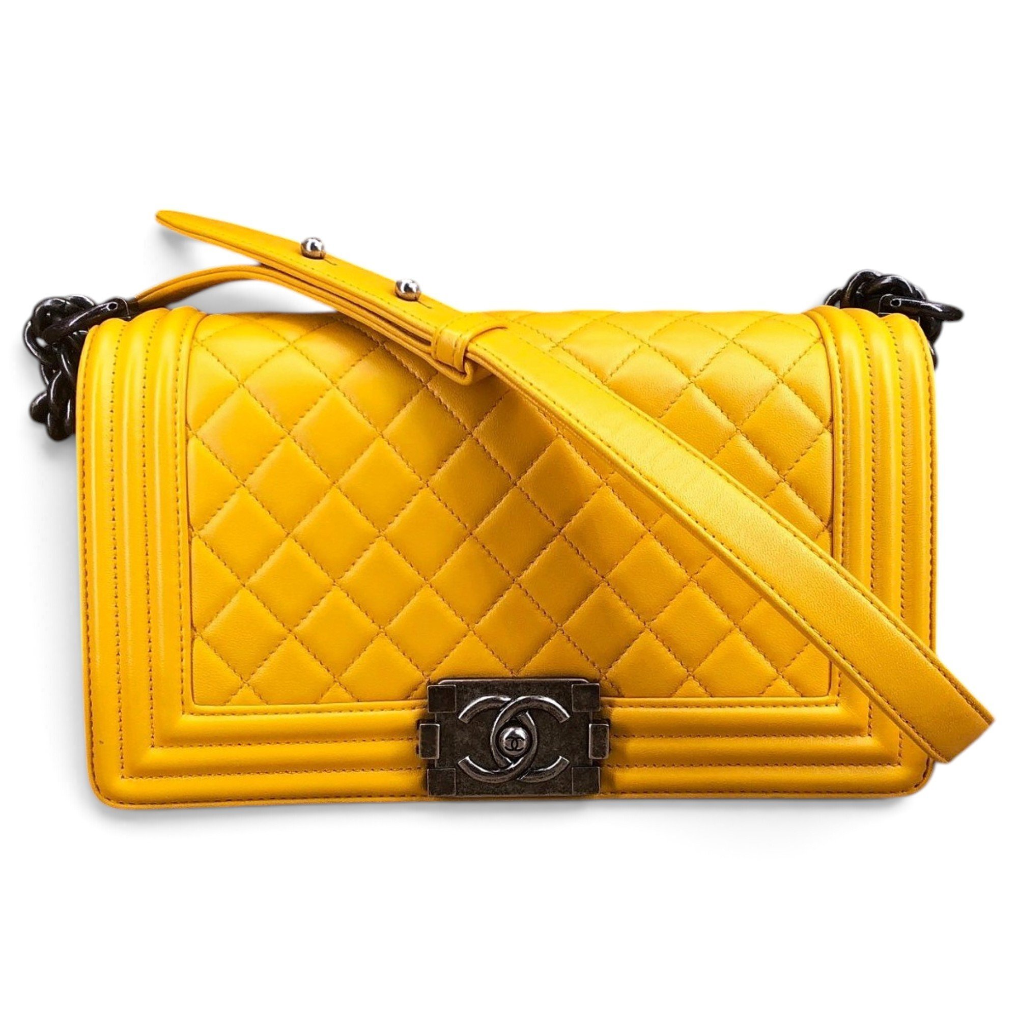 Boy leather handbag