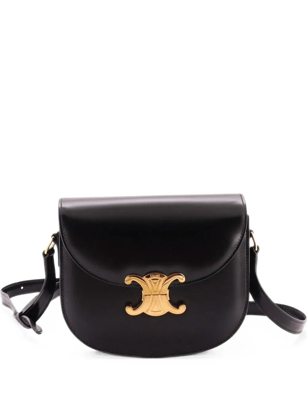 Triomphe Besace Clea Flap Bag Leather shoulder bag