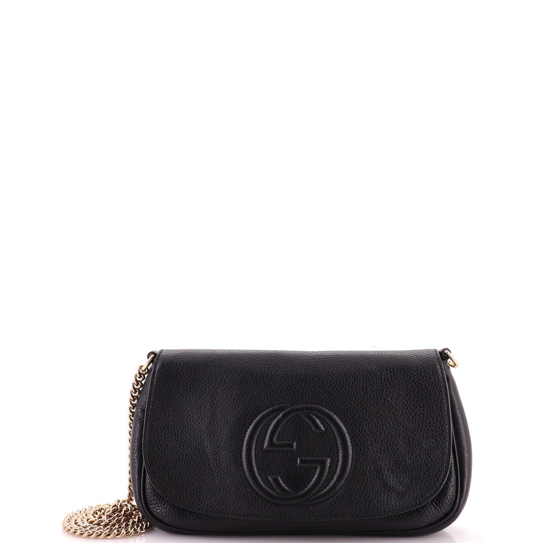 Soho Chain Crossbody Bag Leather Medium
