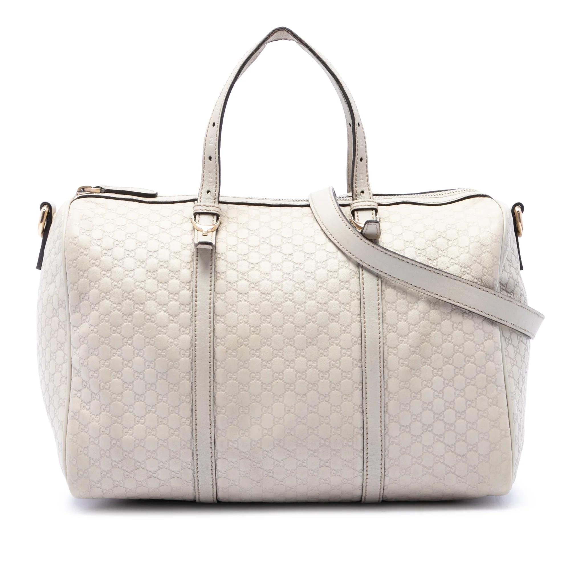 Boston leather satchel