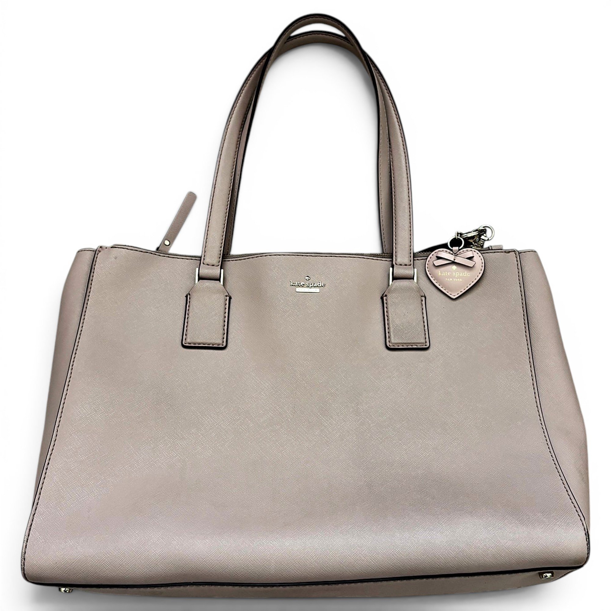 Leather tote