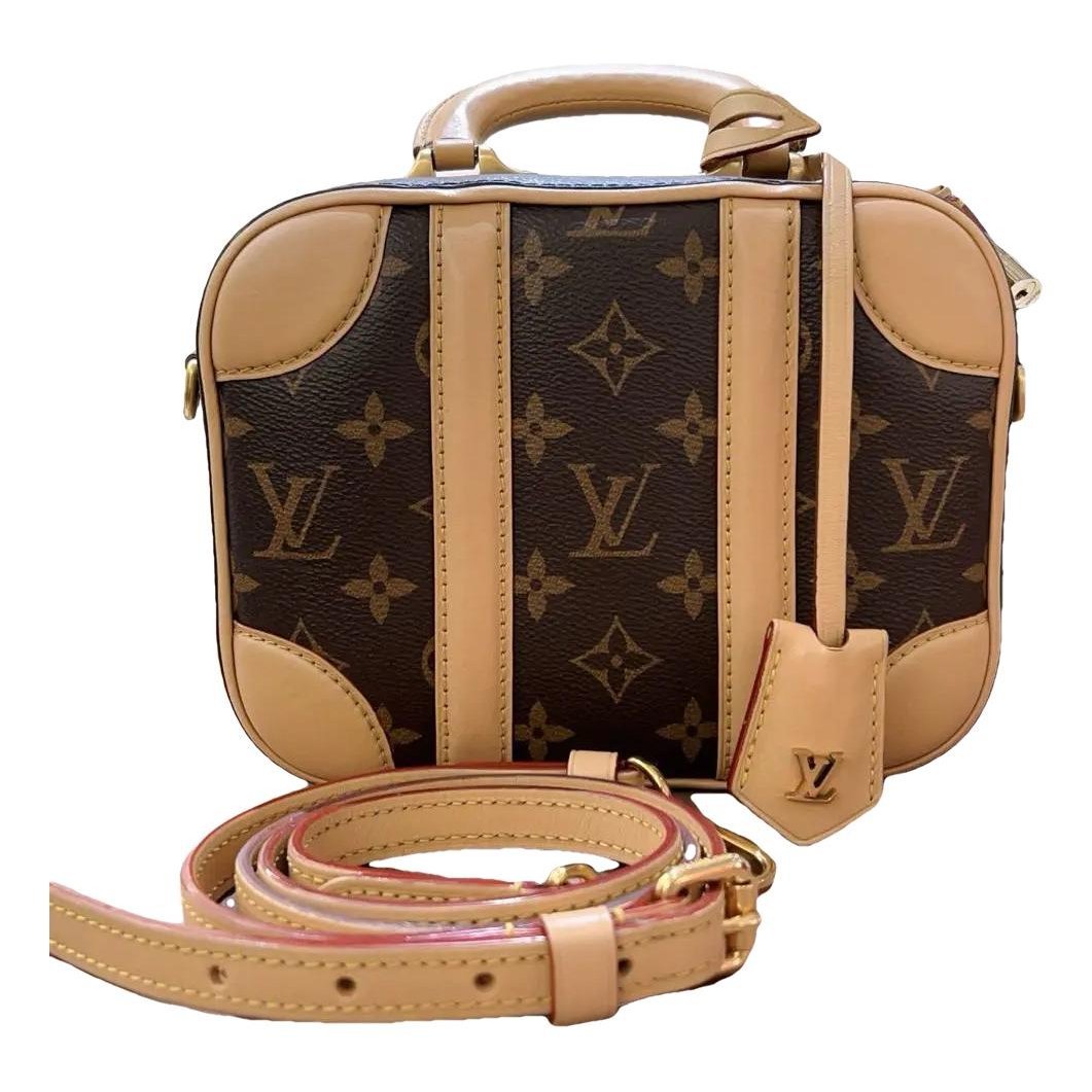 Luggage mini leather crossbody bag