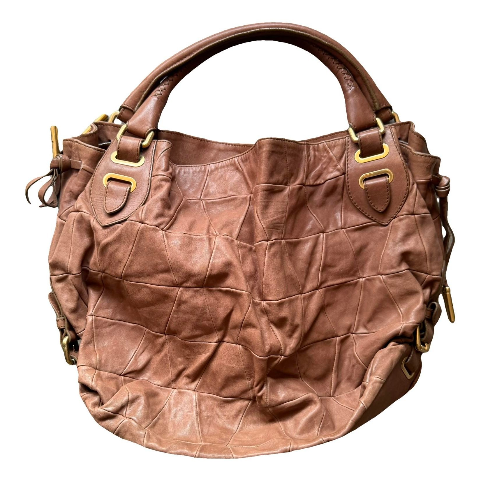 Leather handbag
