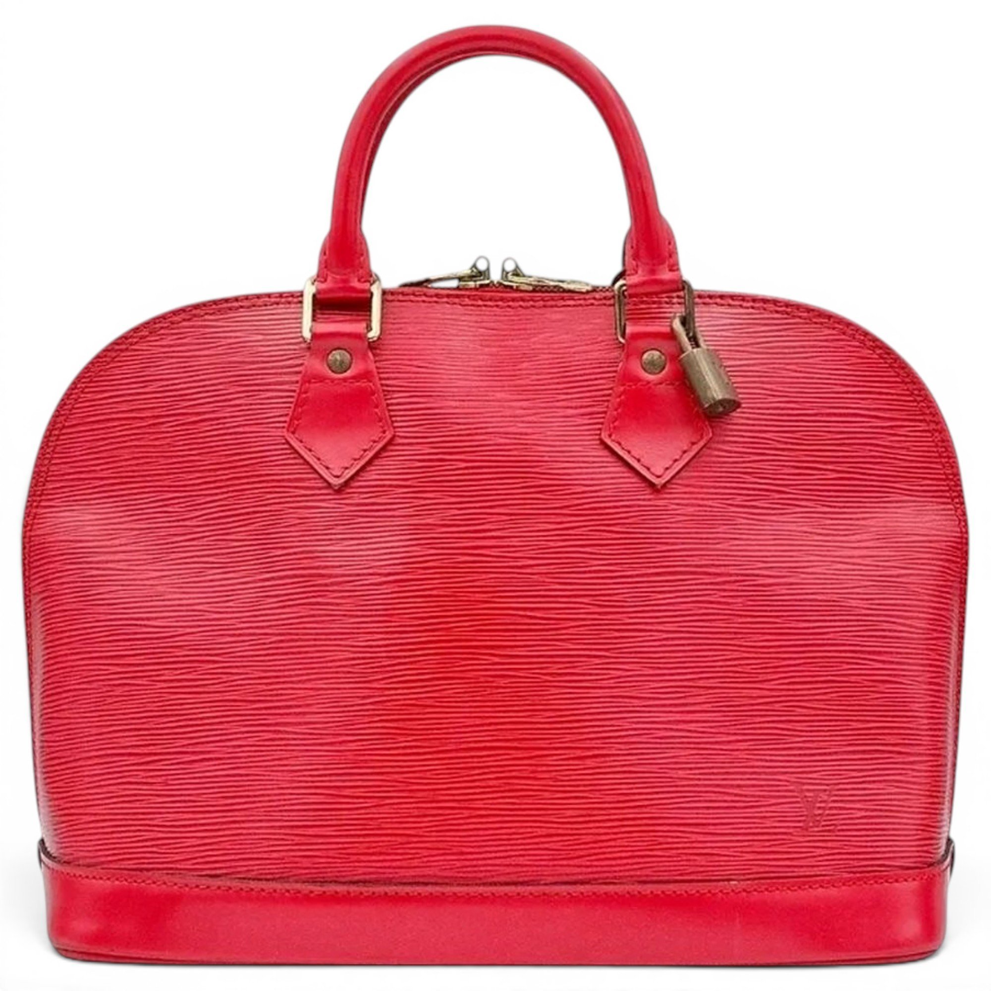 Alma leather handbag