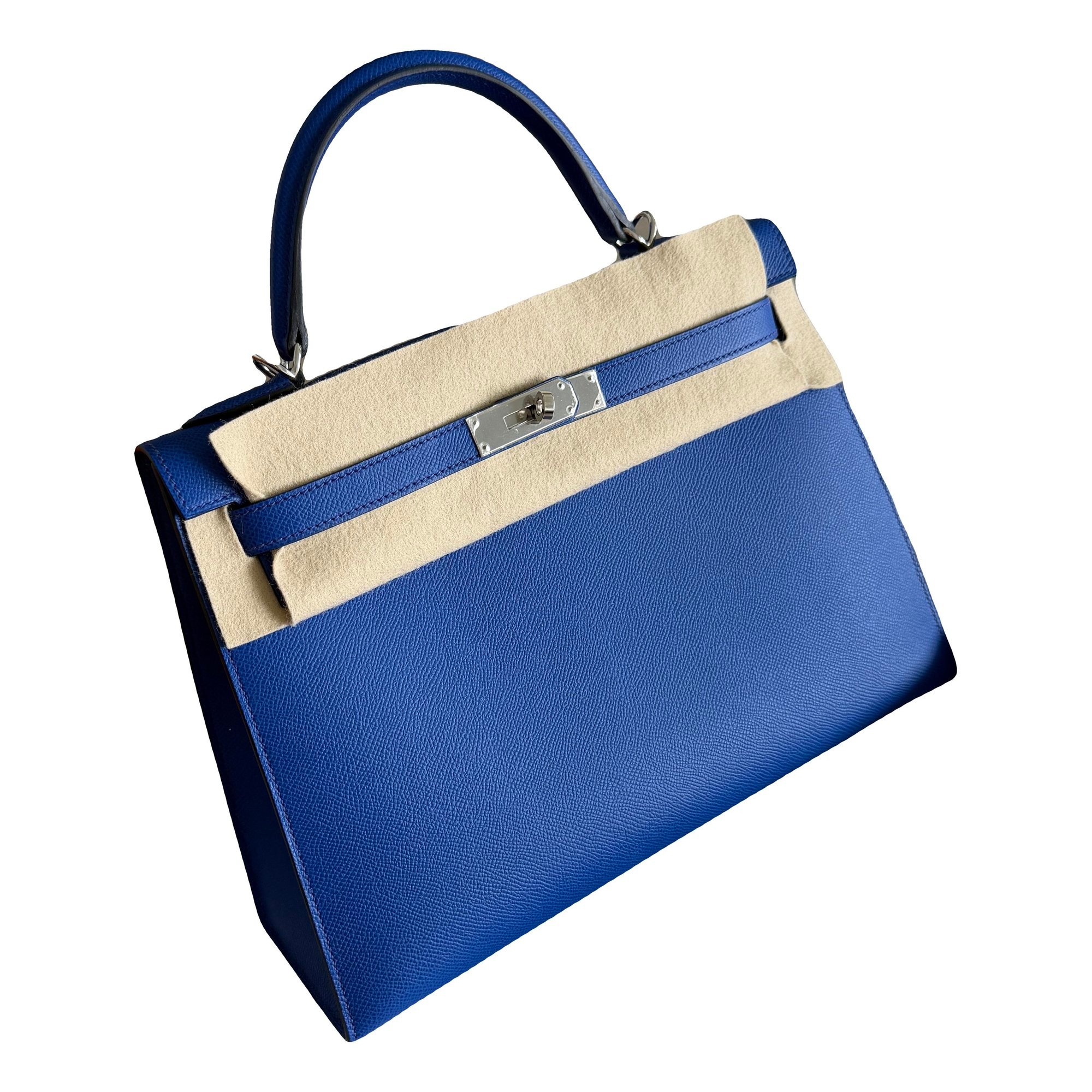 Kelly 32 leather handbag