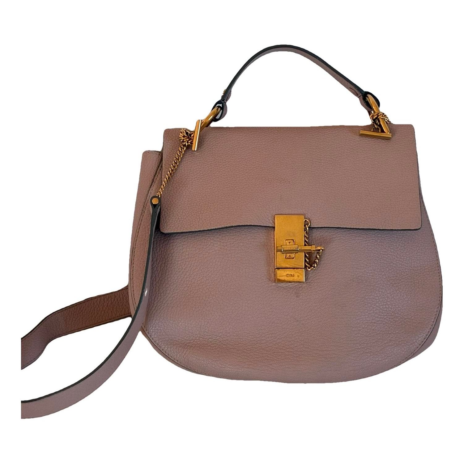 Drew leather crossbody bag