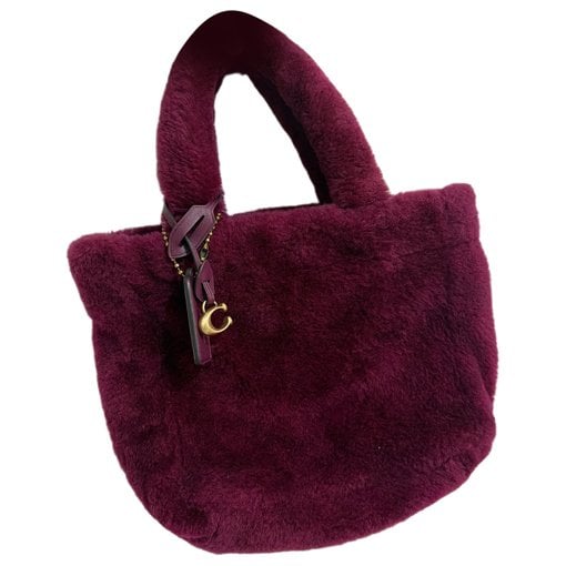Coach Faux fur tote