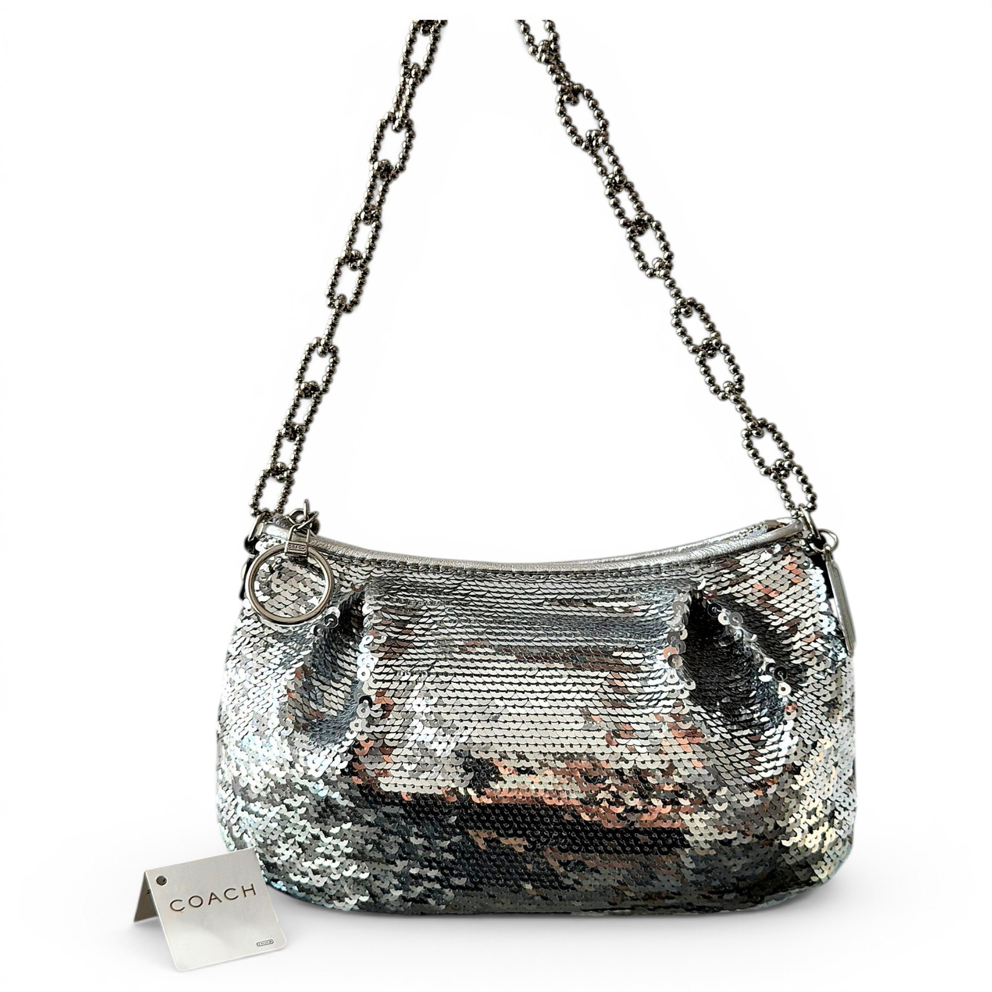 Vinyl handbag