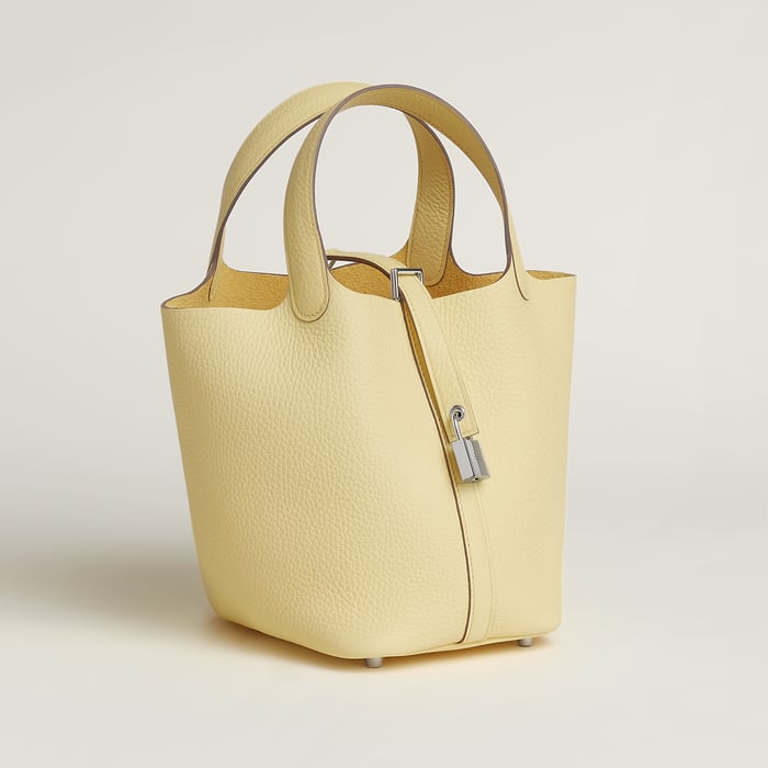 Vanille Picotin Lock 18 Bag