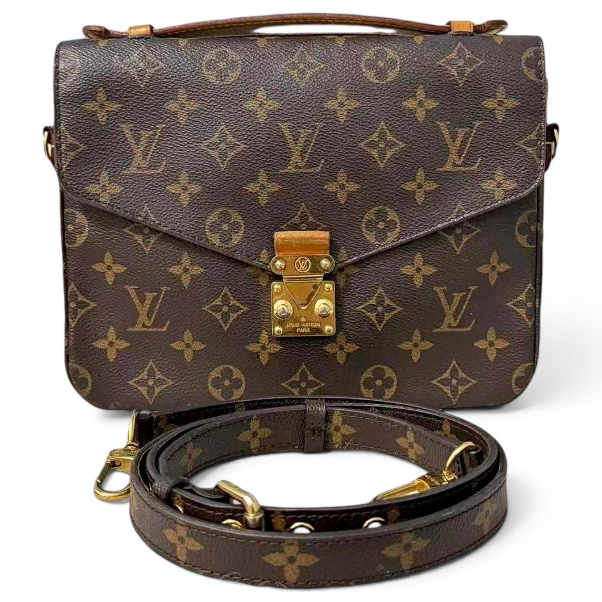 Metis leather crossbody bag