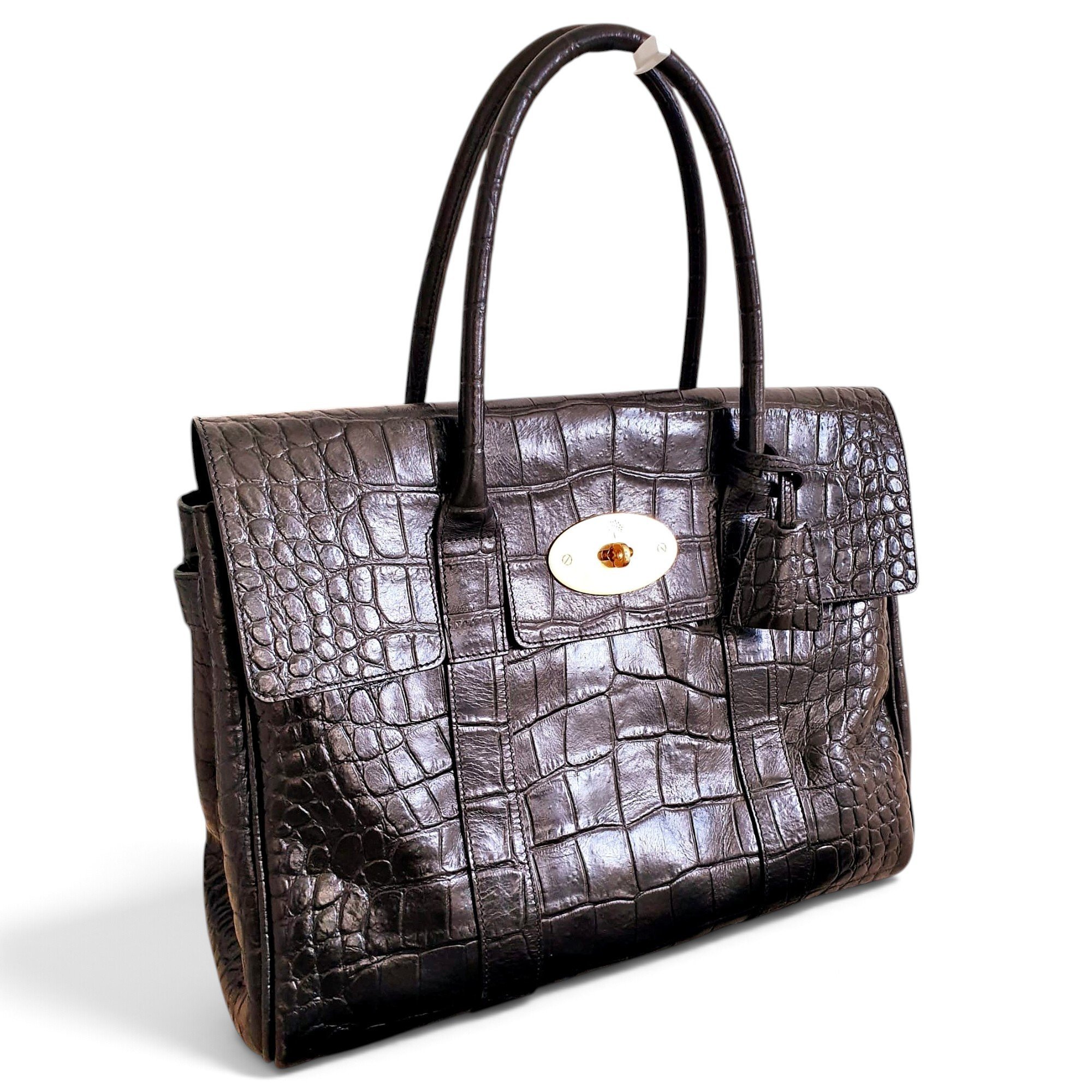 Mulberry Bayswater leather handbag