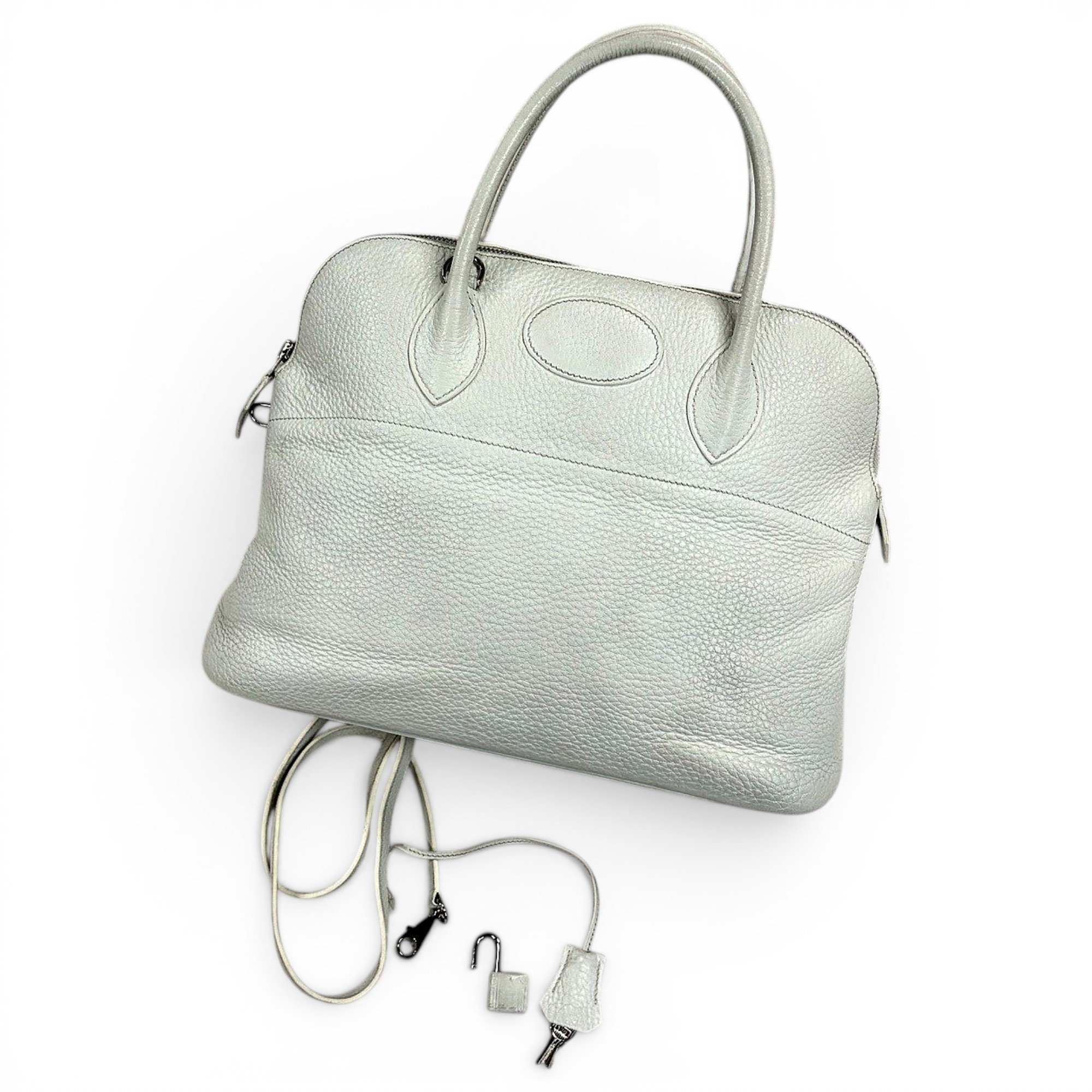 Bolide leather handbag