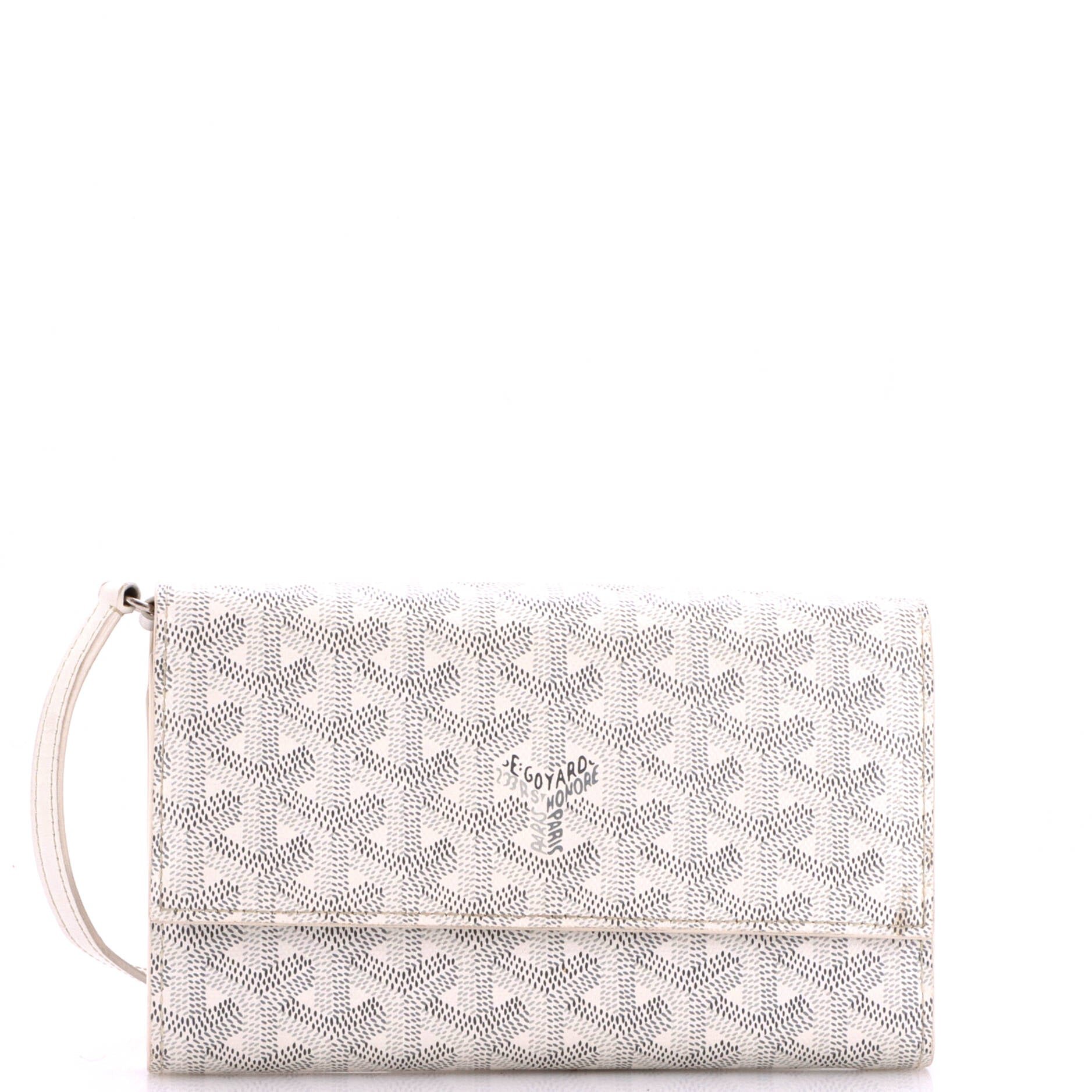 Varenne Continental Wallet with Strap Coated Canvas