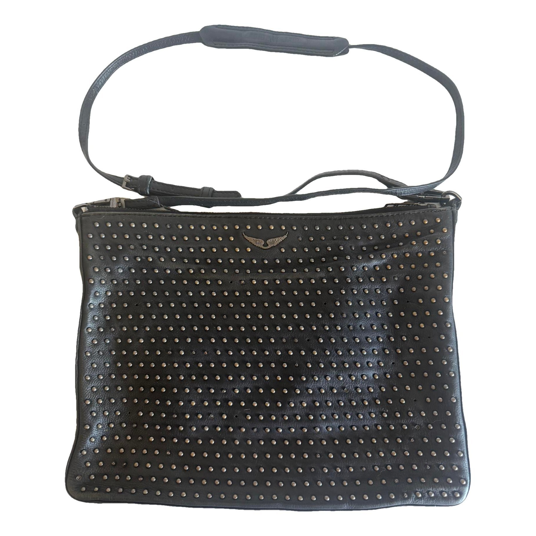 Leather crossbody bag