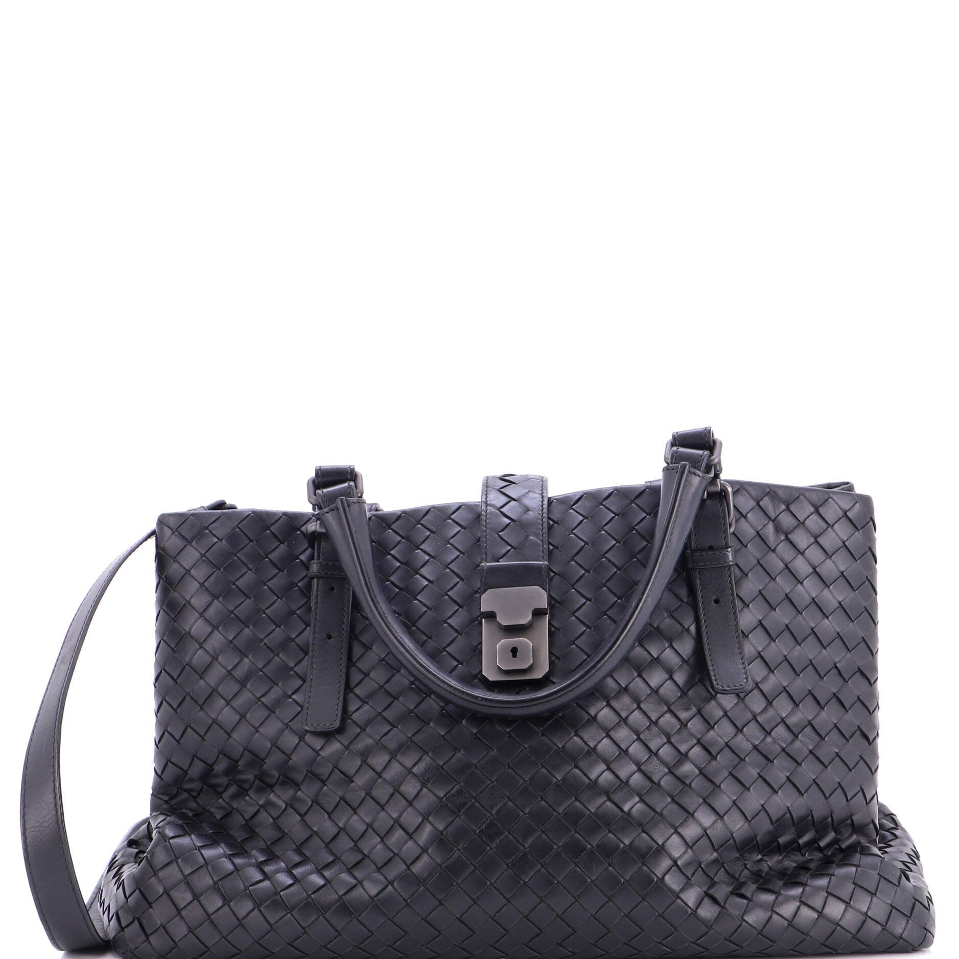 Roma Bag Intrecciato Nappa Medium
