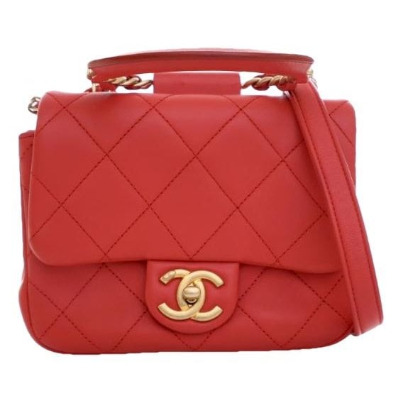 Leather crossbody bag