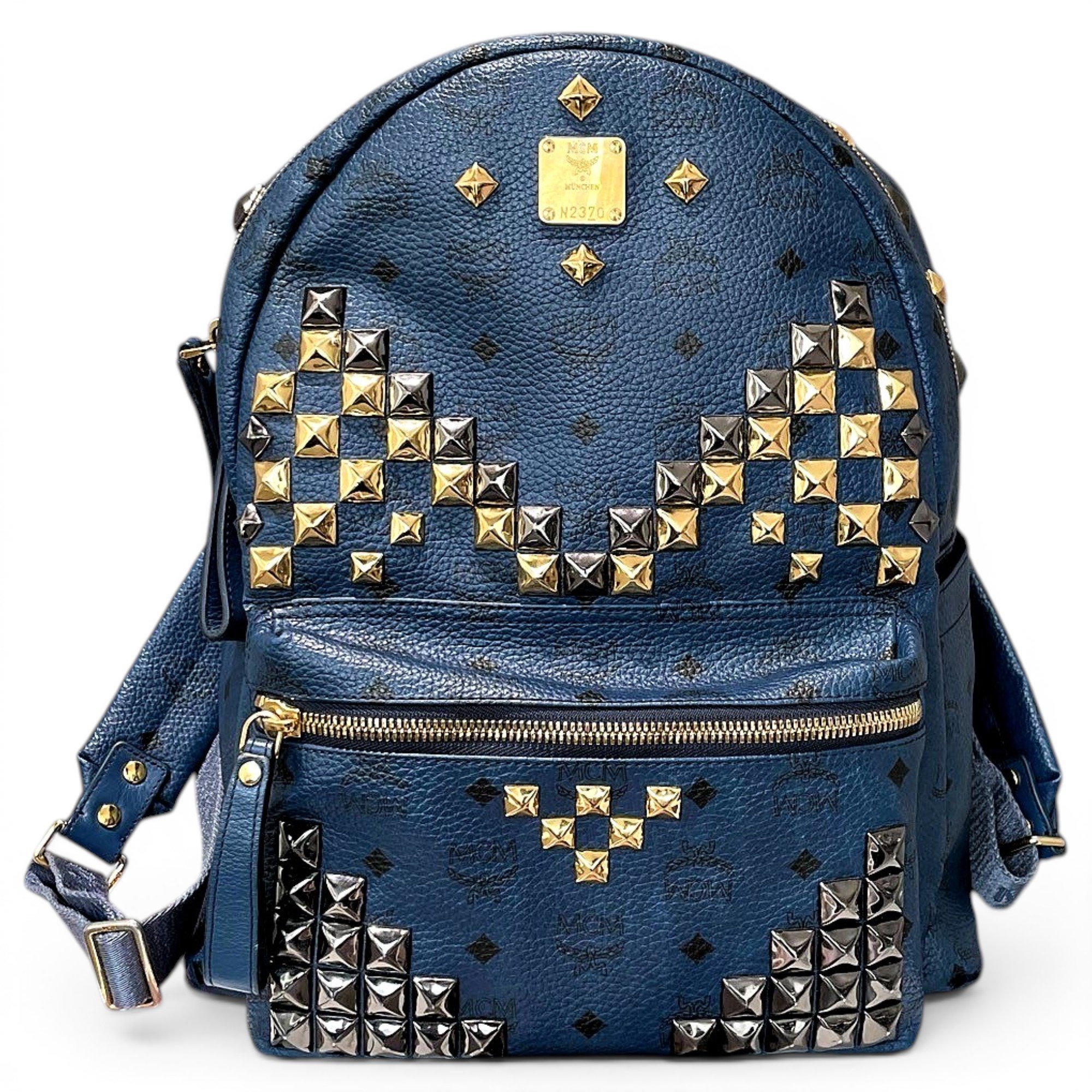 Stark leather backpack